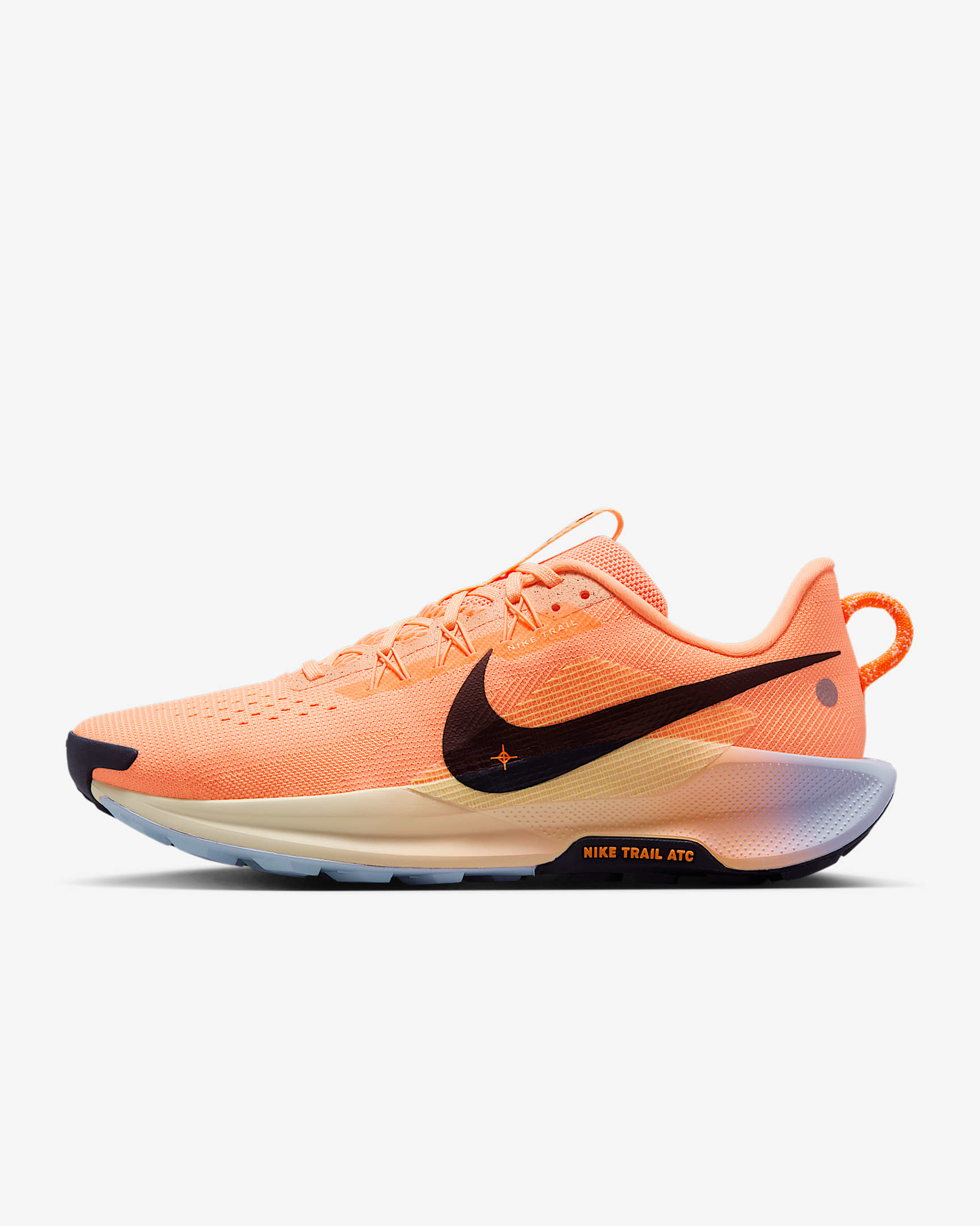 Nike Pegasus Trail 5 Traillaufschuh (Herren) - Orange Pulse/Ghost/Alabaster/Schwarz