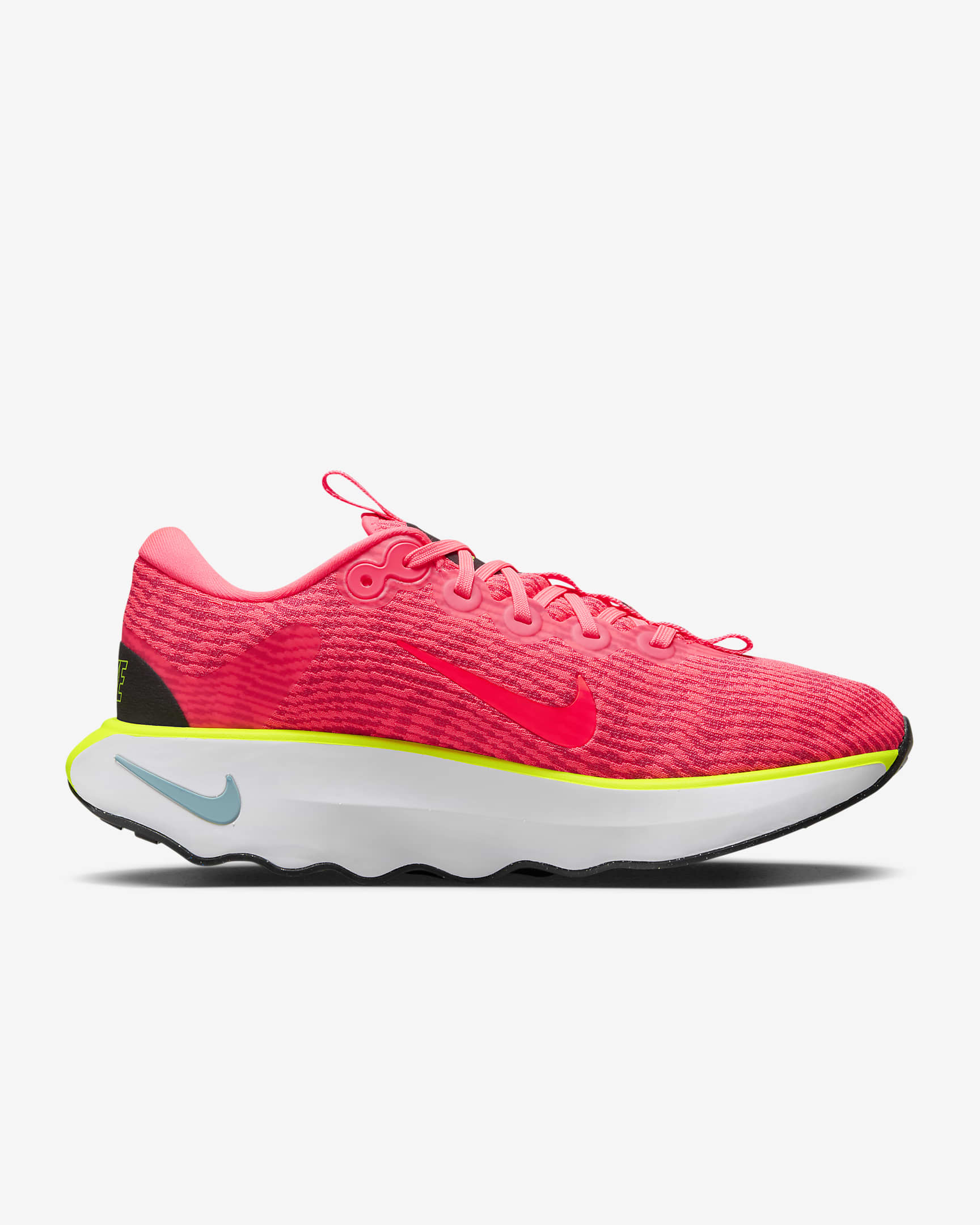 Chaussure de marche Nike Motiva pour femme - Hot Punch/Volt/Aster Pink/Denim Turquoise