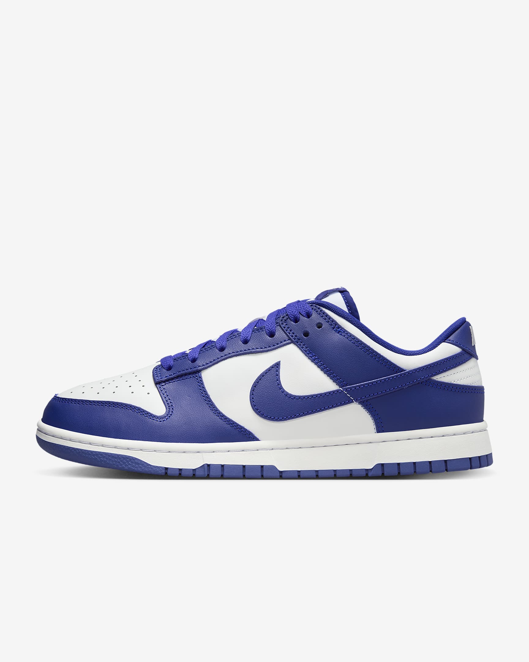 Nike Dunk Low Retro Men's Shoes - White/University Red/Concord