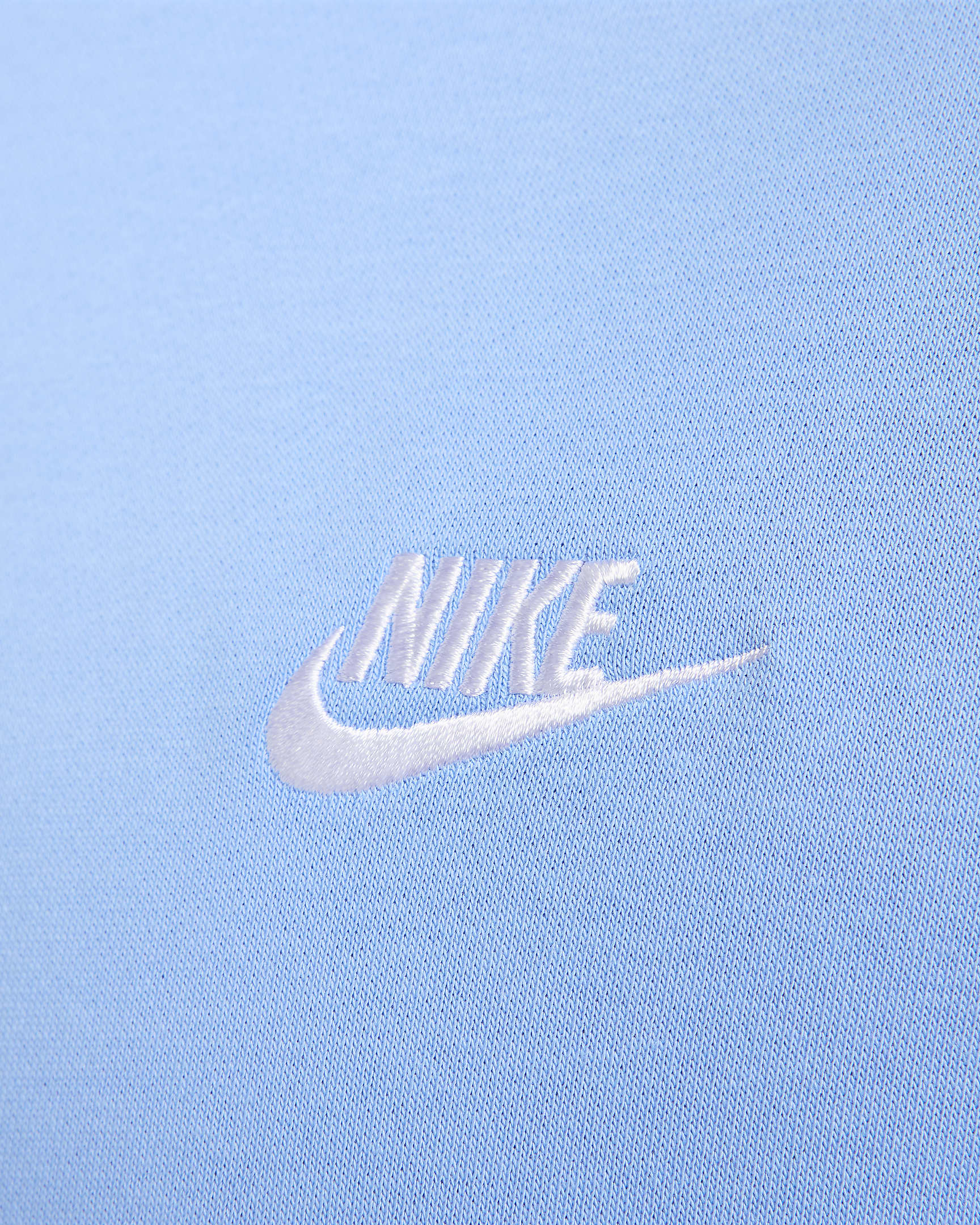 Nike Sportswear Club Men's French Terry Crew - University Blue/White