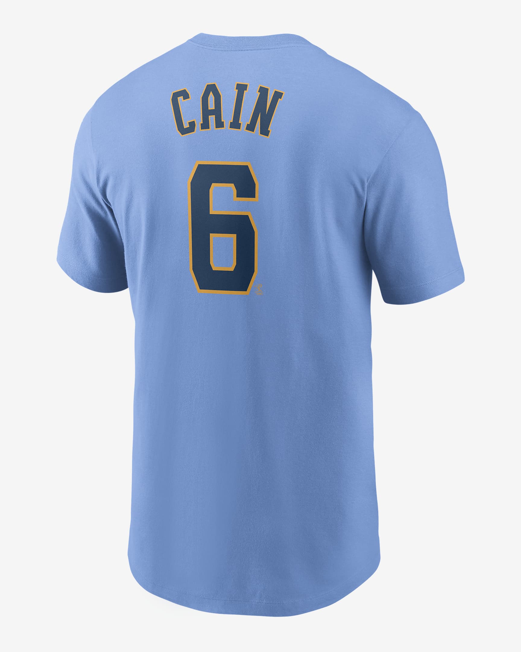 MLB Milwaukee Brewers (Lorenzo Cain) Men's T-Shirt. Nike.com