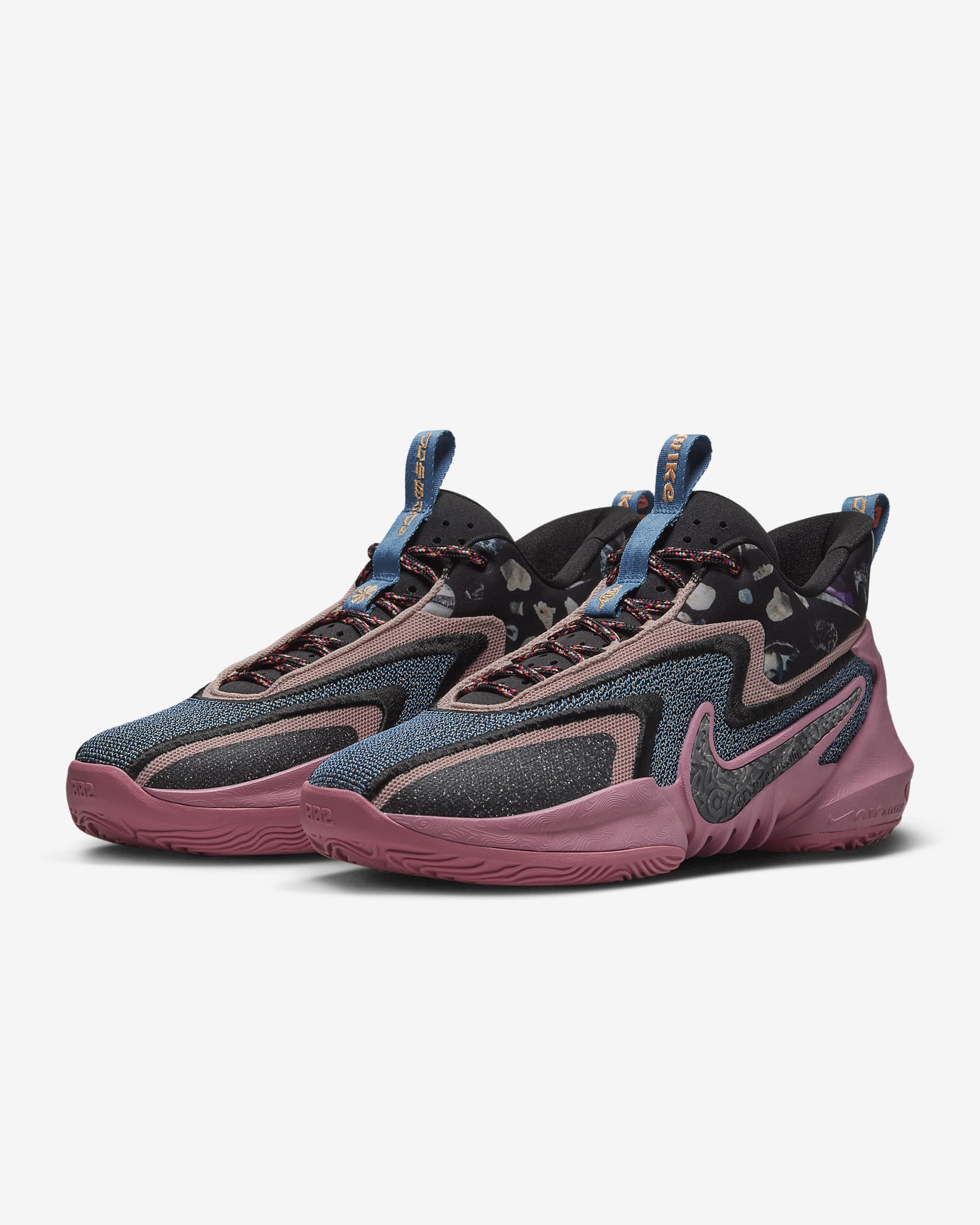 Nike Cosmic Unity 2 Basketball Shoes - Desert Berry/Pink Oxford/Black/Multi-Colour