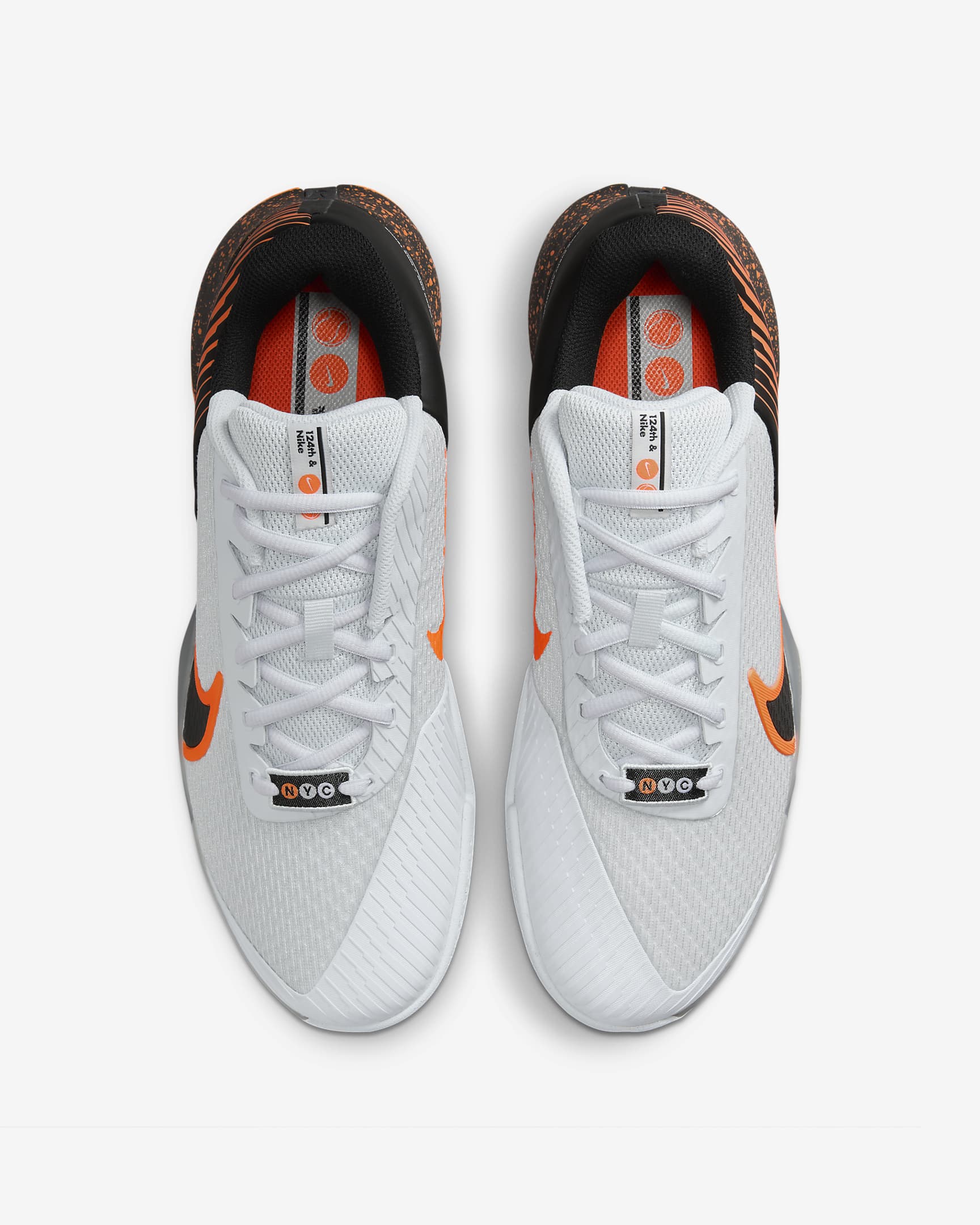 Chaussure de tennis pour terre battue NikeCourt Vapor Pro 2 Premium pour homme - Pure Platinum/Hyper Crimson/Blanc/Noir