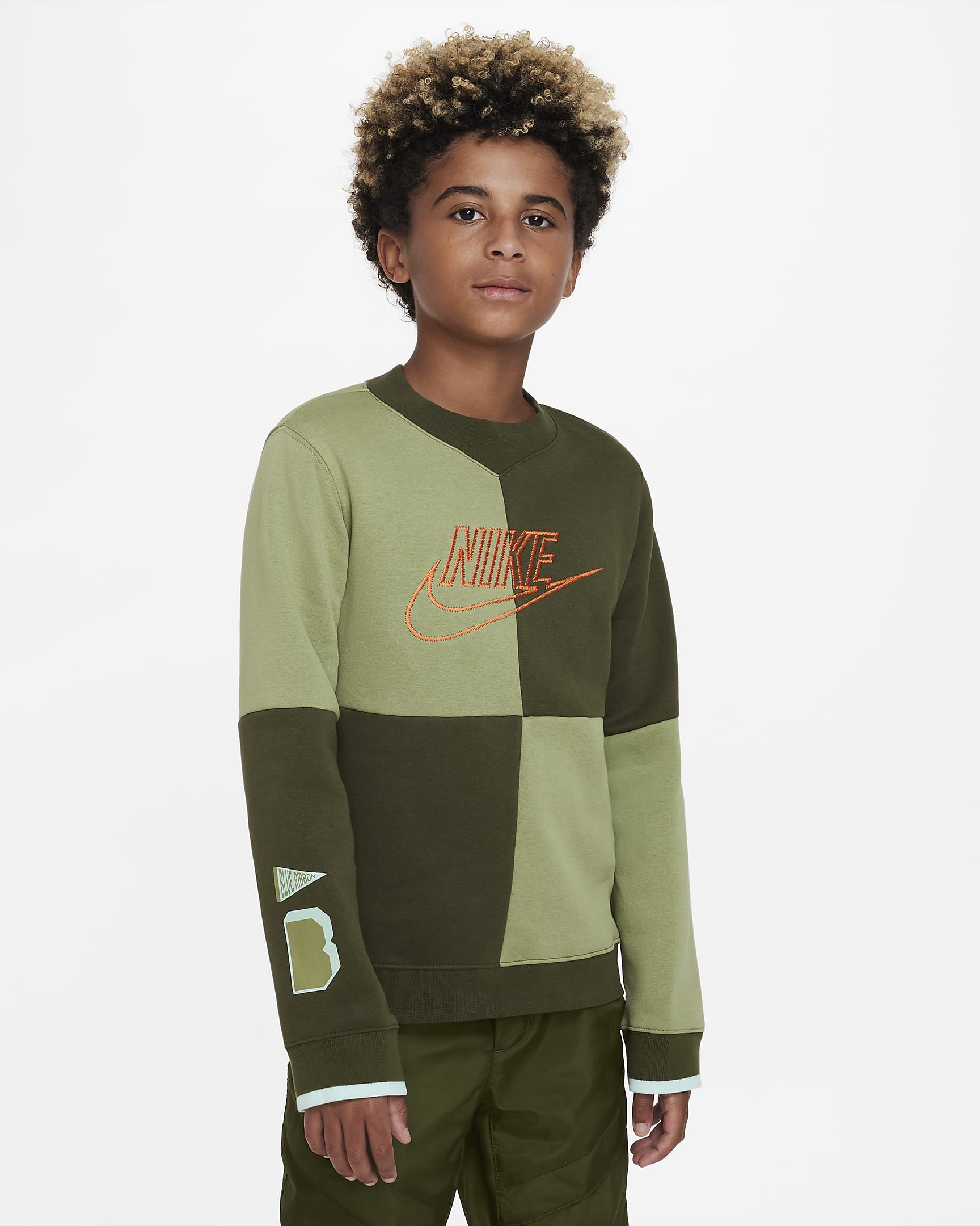 Nike Sportswear Big Kids' (Boys') Amplify Sweatshirt. Nike.com