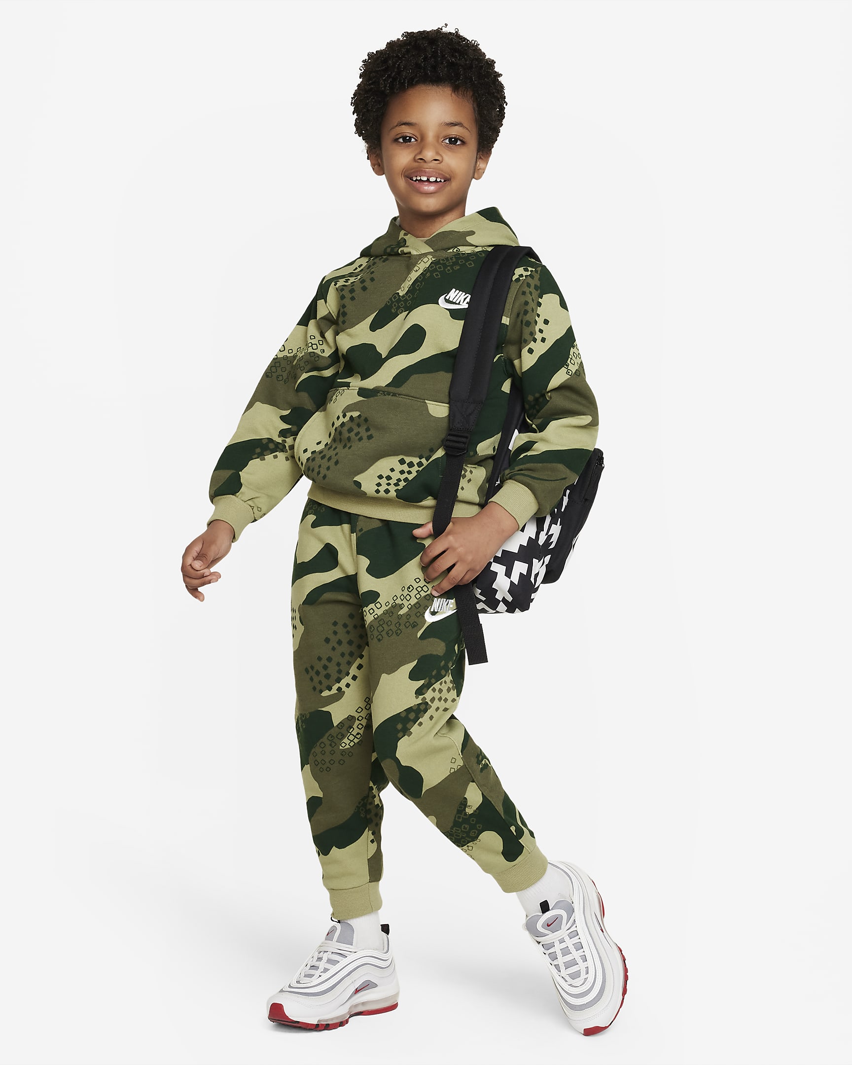 Nike Sportswear Club Camo Joggers Little Kids Pants. Nike.com