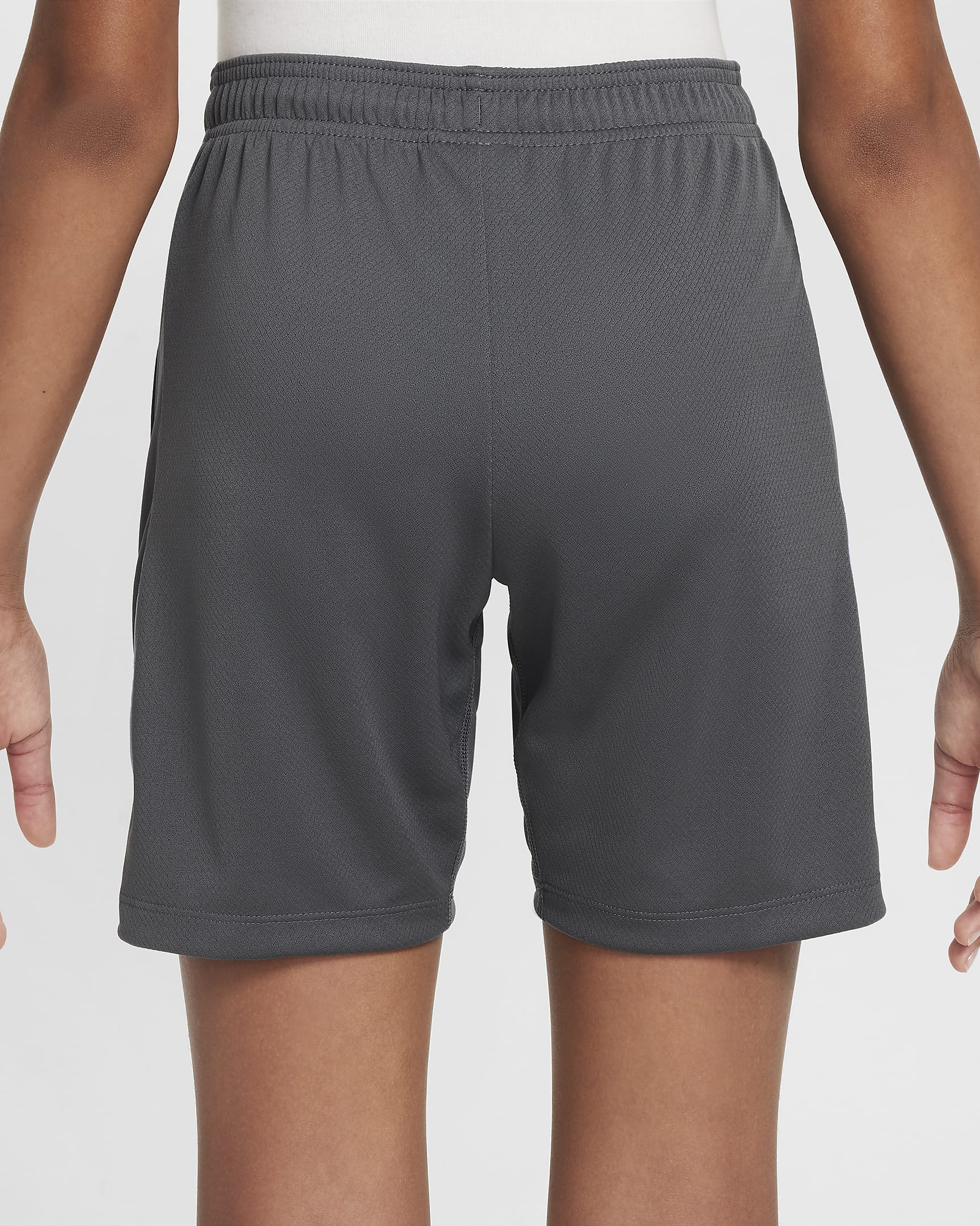 Tottenham Hotspur Strike Nike Dri-FIT Fußballshorts aus Strickmaterial (ältere Kinder) - Dark Grey/Polar/Grey Fog