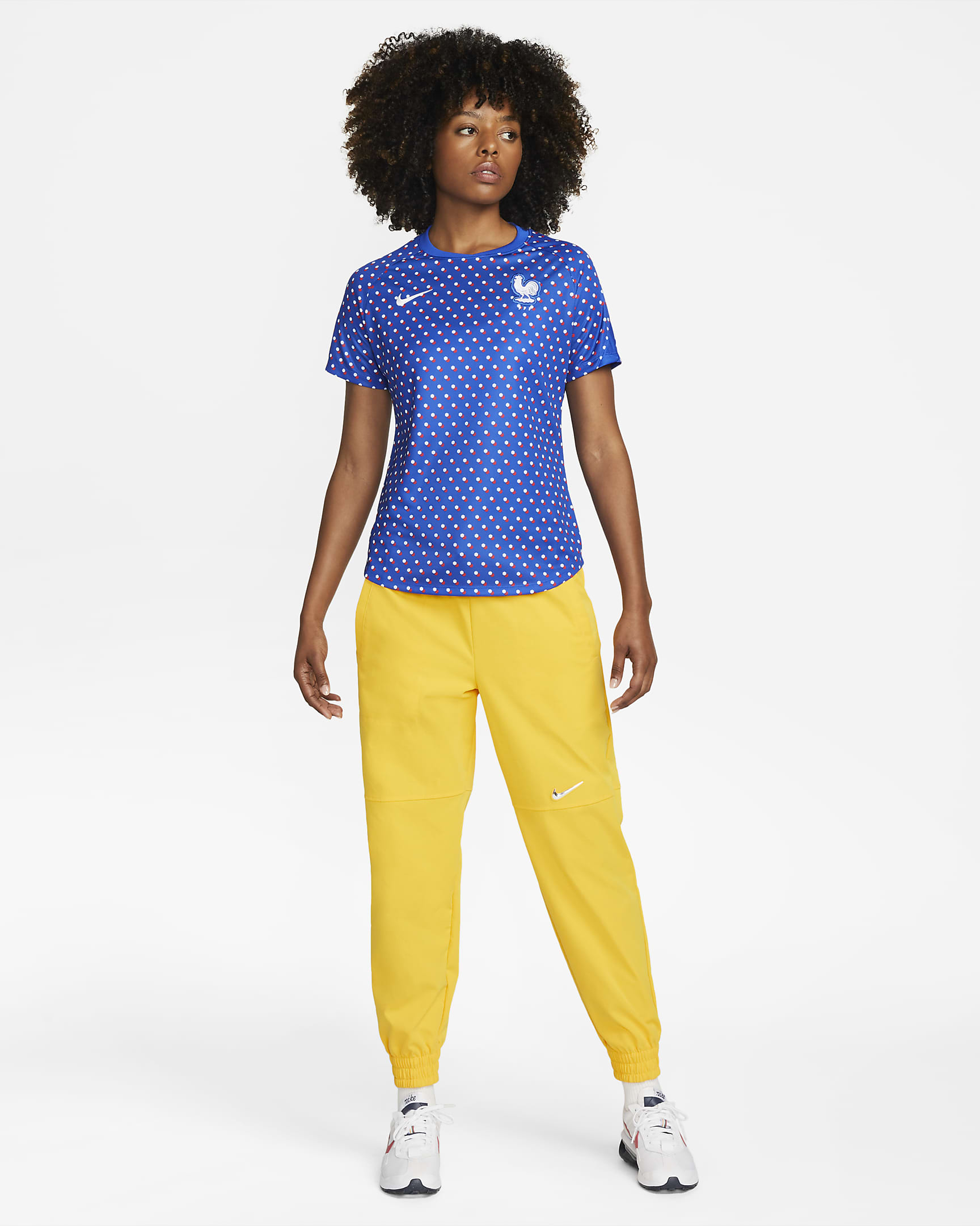 FFF Women's Nike Pre-Match Football Top. Nike NL