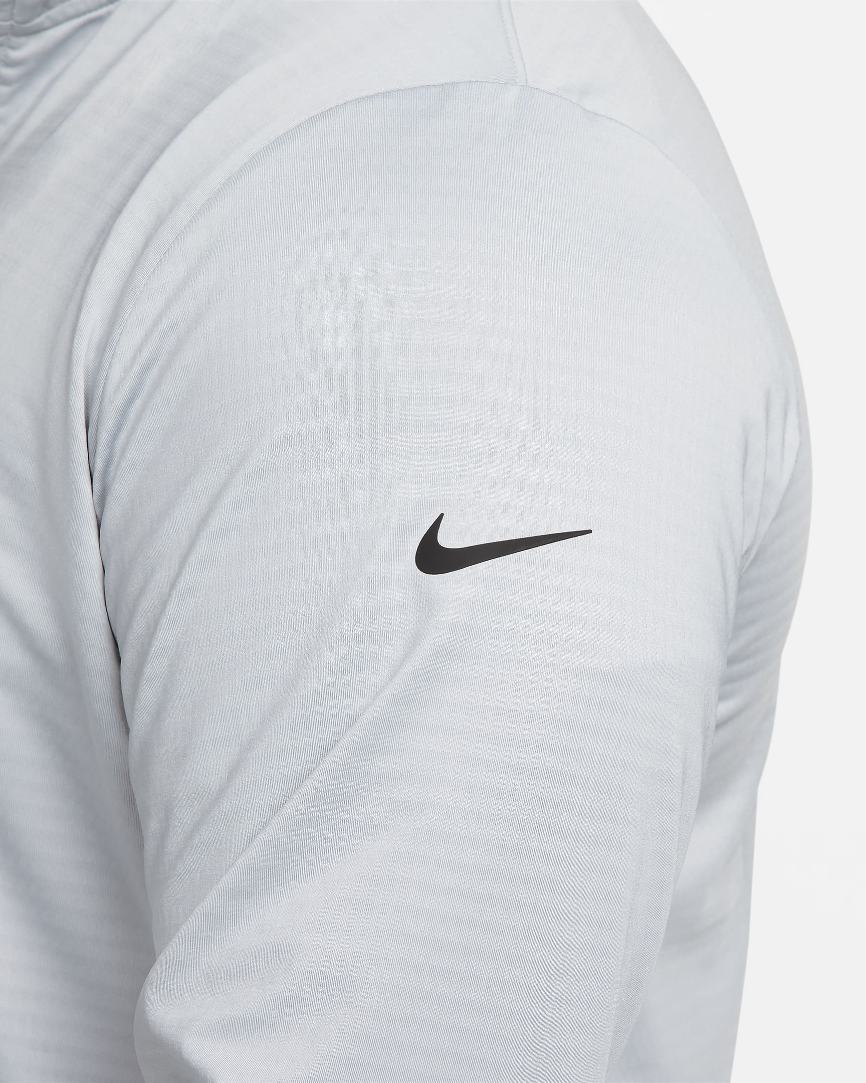 Maglia da golf con zip a metà lunghezza Dri-FIT Nike Victory – Uomo - Light Smoke Grey/Nero