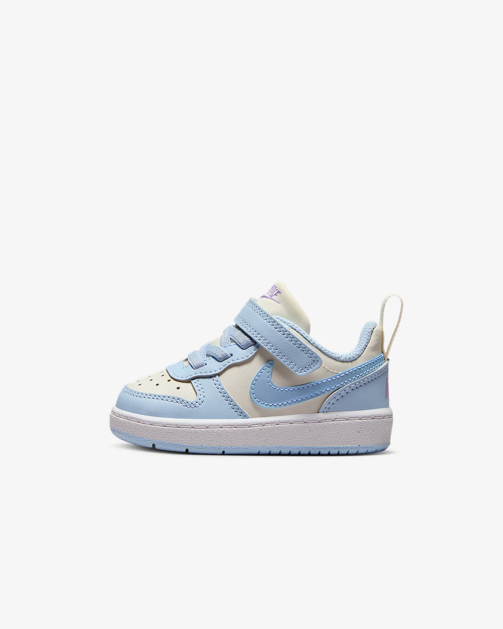 Nike Court Borough Low Recraft Baby/Toddler Shoes - Soft Pearl/Hydrangeas/White/Celestine Blue