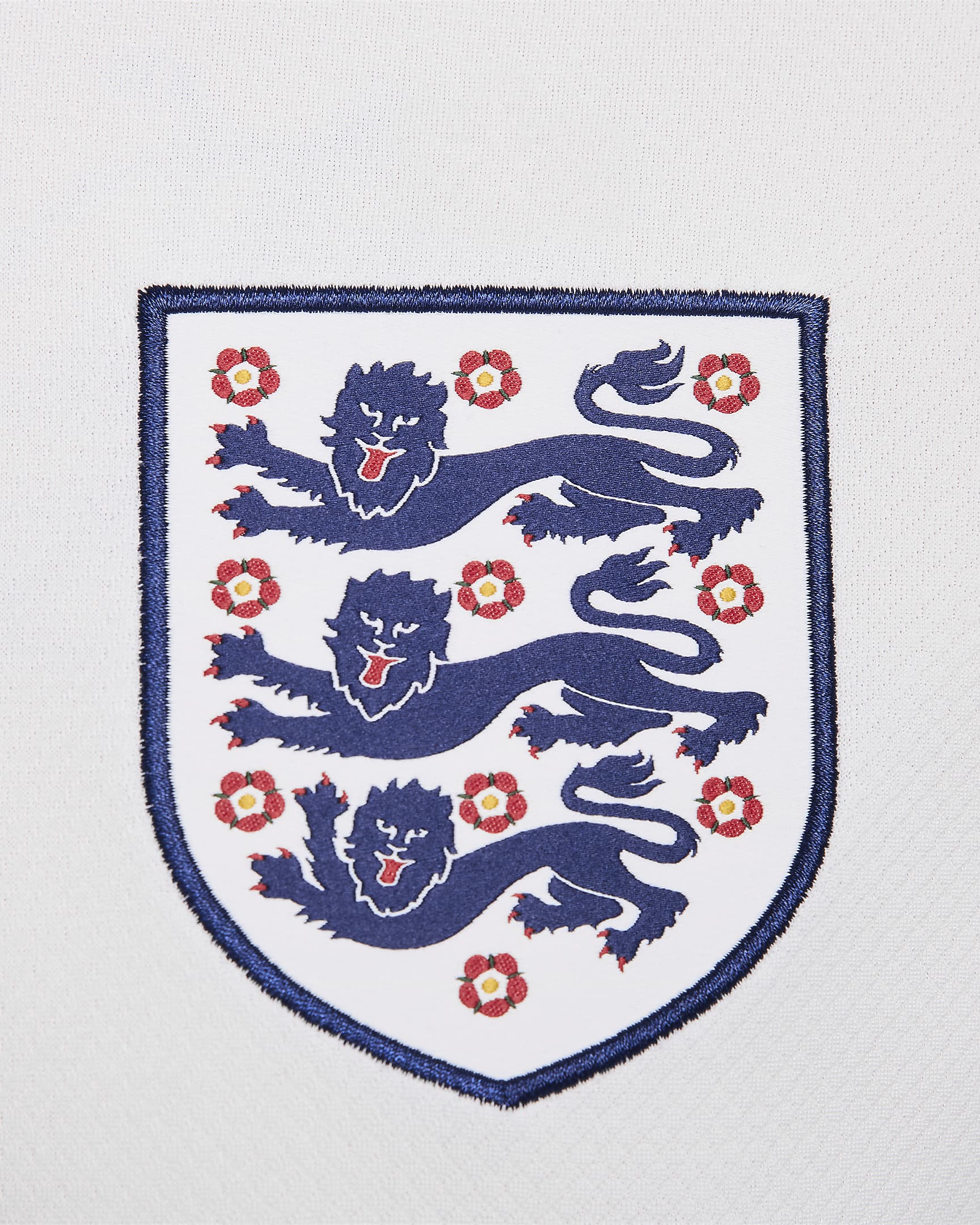 England (Women's Team) 2024/25 Stadium Home Men's Nike Dri-FIT Football Replica Shirt - White/White/Blue Void