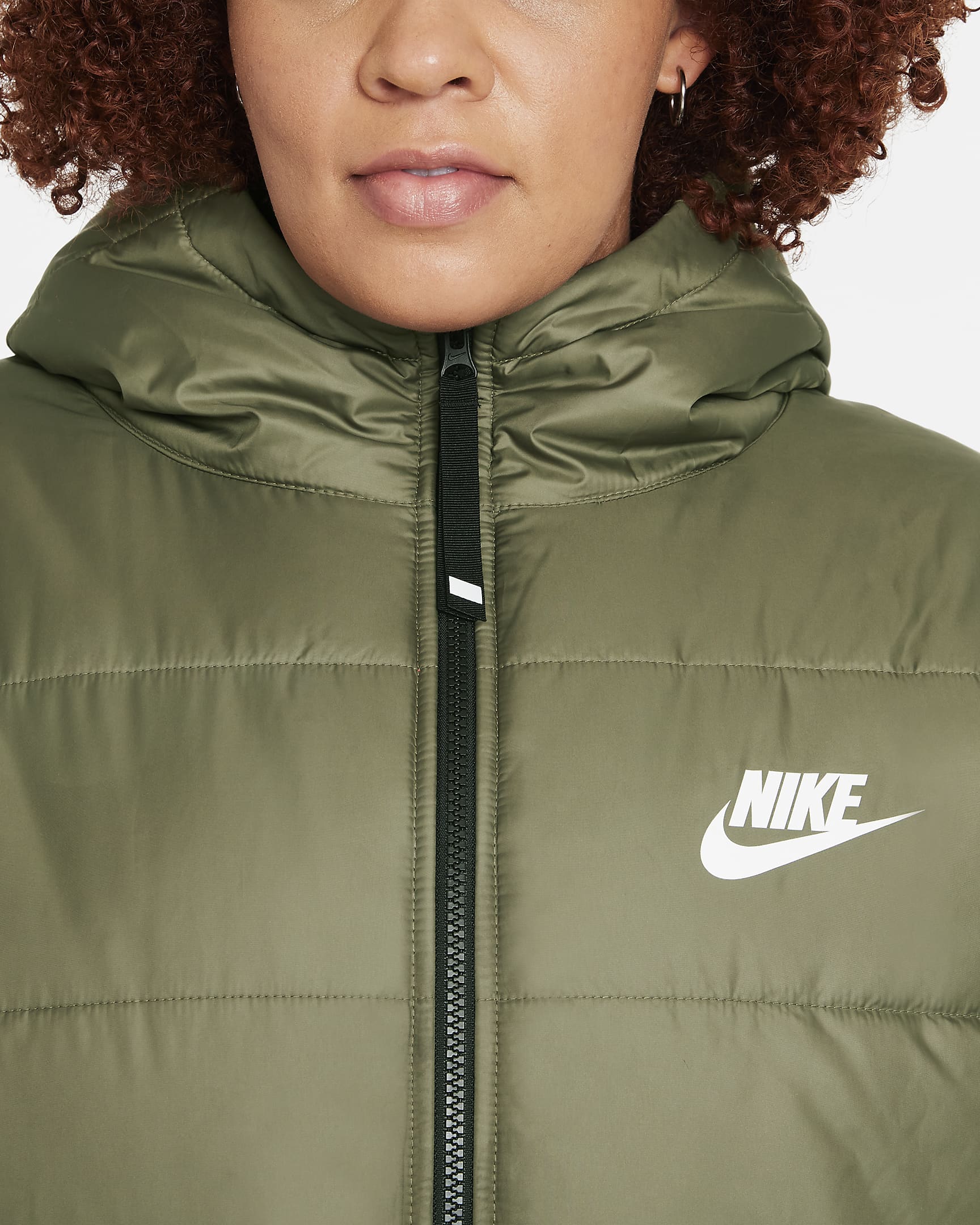 Nike Sportswear Therma-FIT Repel Women's Hooded Parka (Plus Size). Nike HR