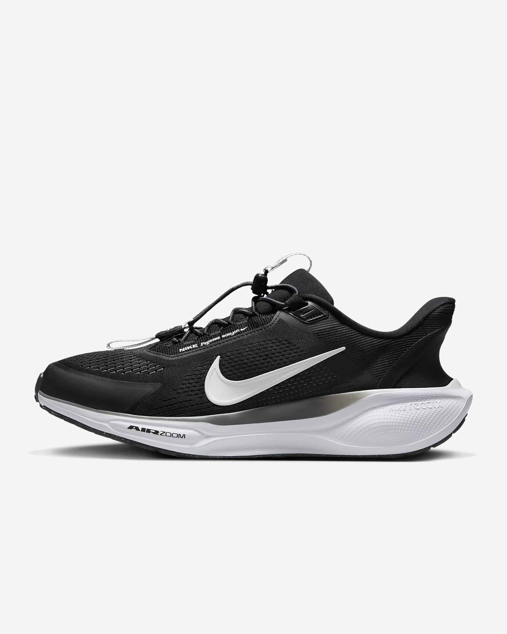 Nike Pegasus EasyOn Erkek Yol Koşu Ayakkabısı - Siyah/Anthracite/Photon Dust/Beyaz