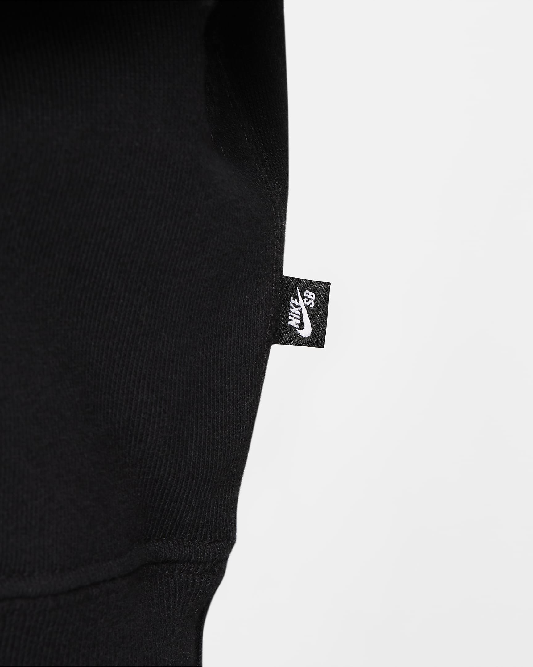 Sudadera con gorro sin cierre de skateboarding de tejido Fleece Nike SB - Negro