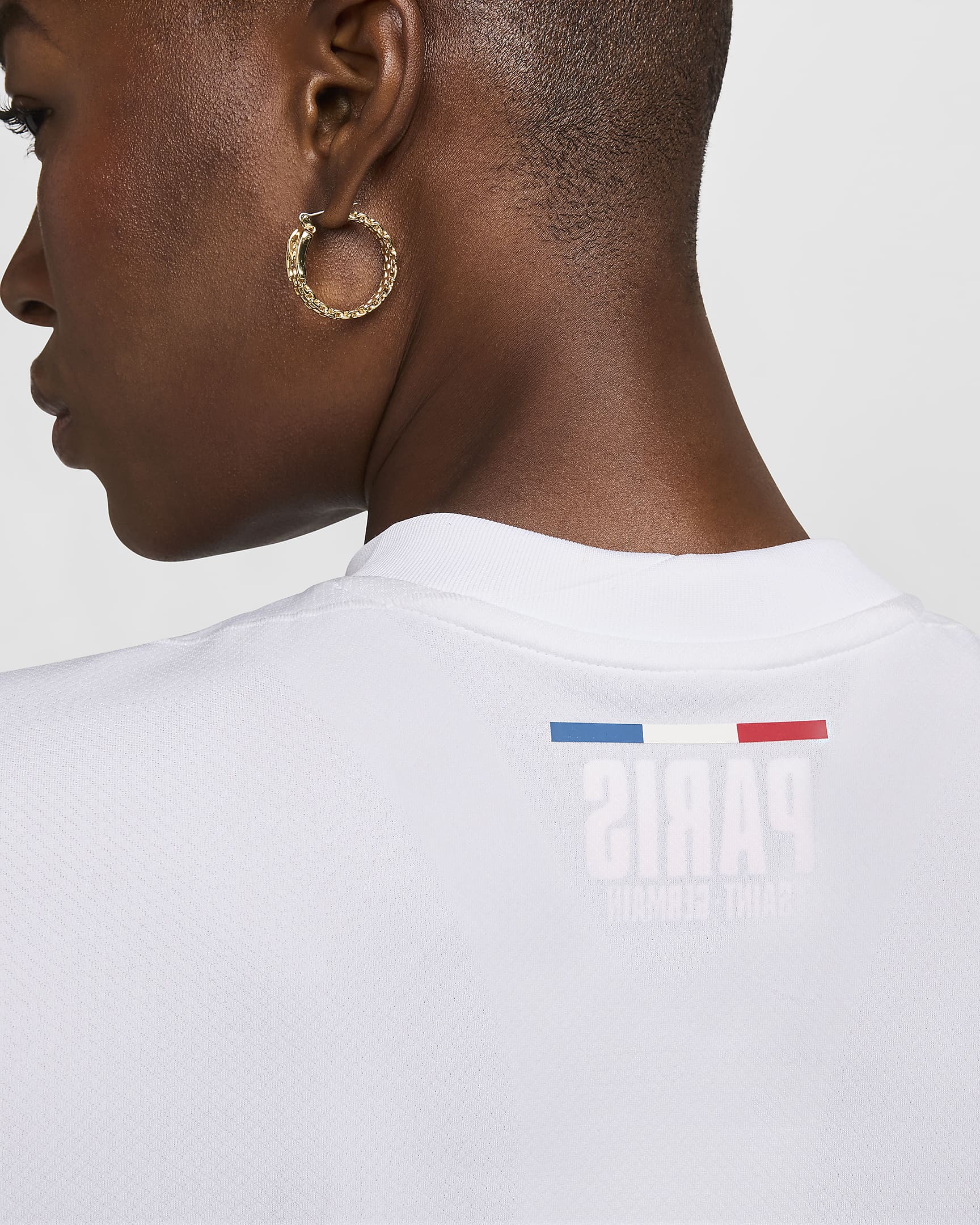 Paris Saint-Germain 2024/25 Stadium Away Women's Nike Dri-FIT Football Replica Shirt - White/Midnight Navy/University Red/Midnight Navy