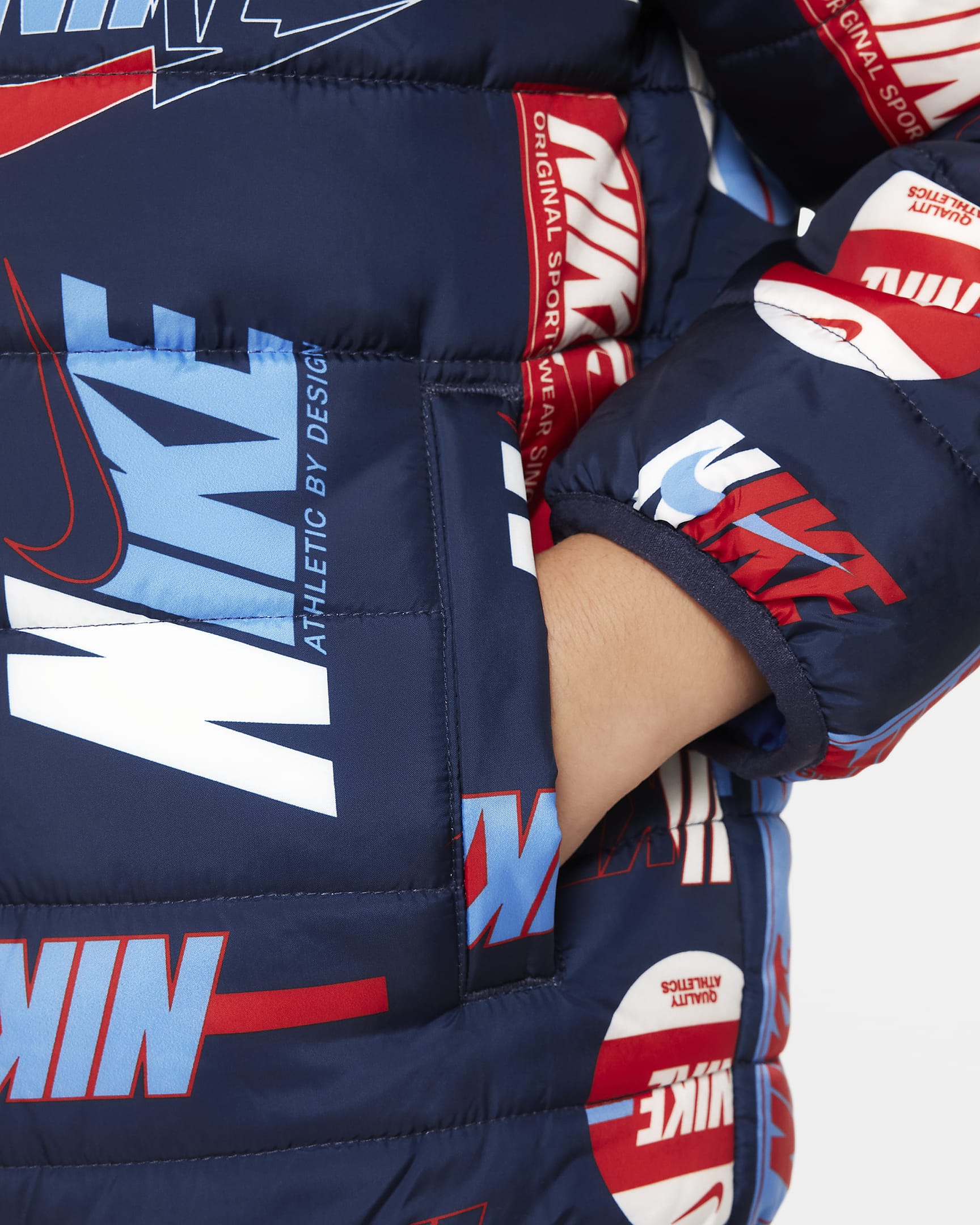 childrens nike puffer jacket