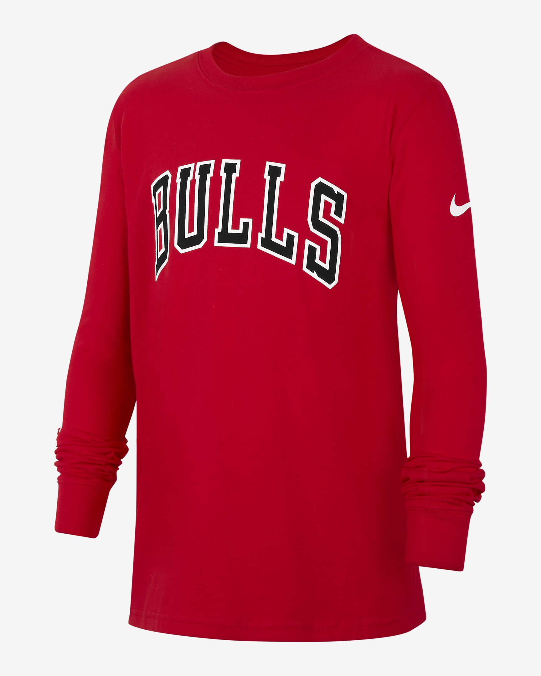 Chicago Bulls Courtside Older Kids' Nike NBA Long-Sleeve T-Shirt. Nike UK