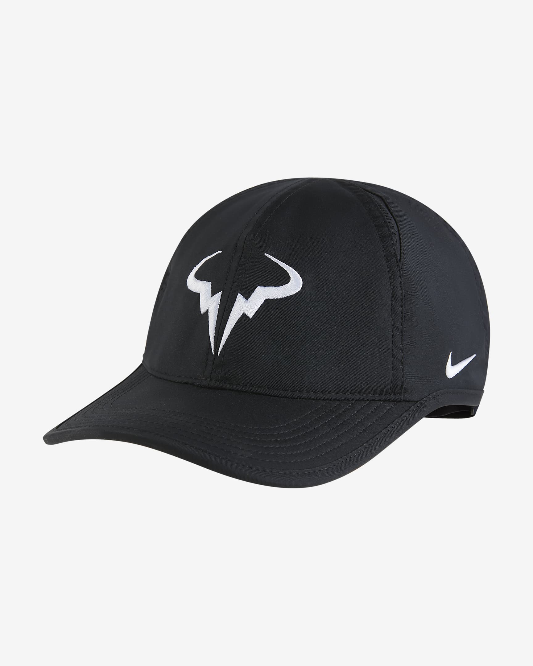 Cappello Rafa essenziale Nike Dri-FIT Club - Nero/Bianco