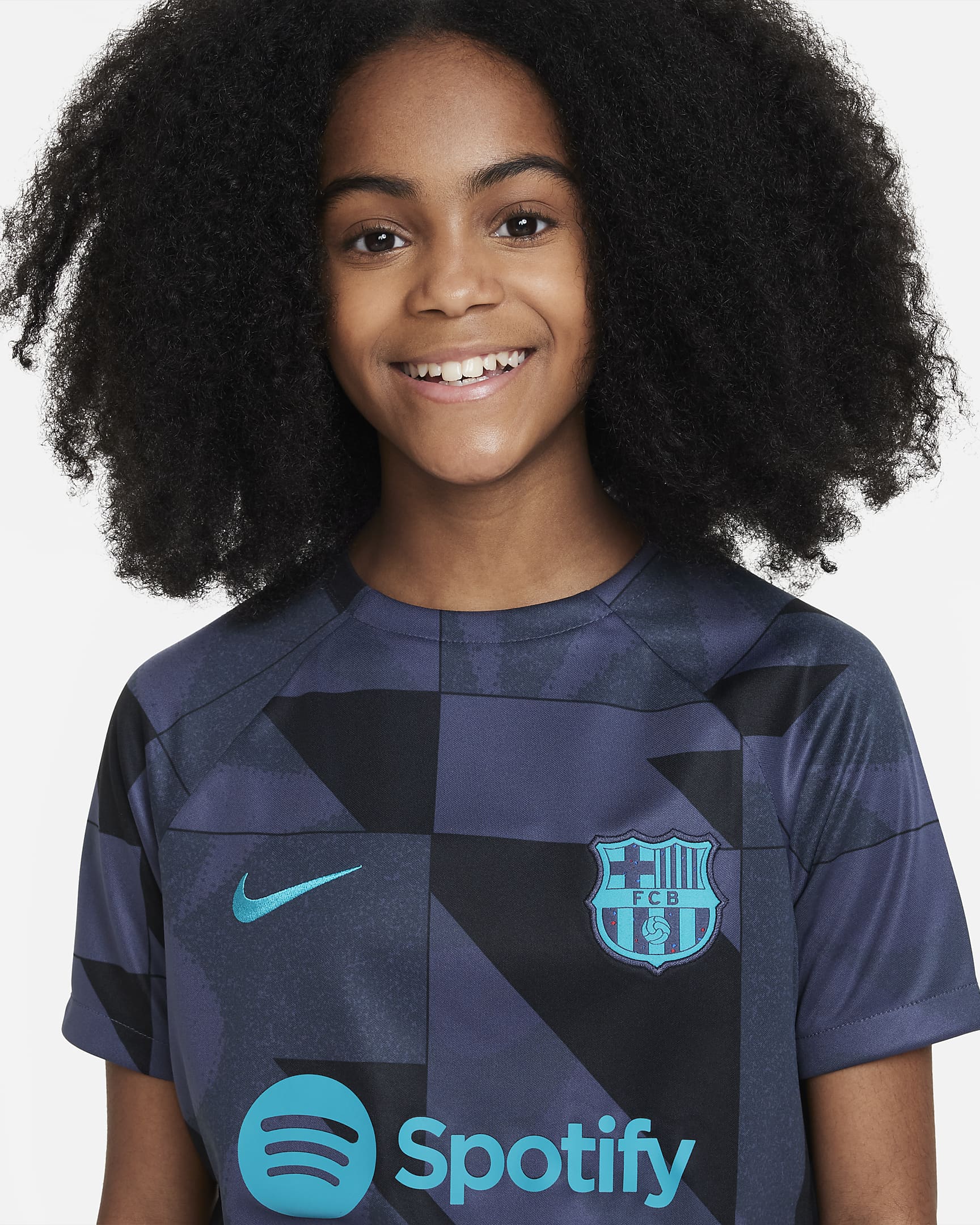 FC Barcelona Academy Pro Third Big Kids' Nike Dri-FIT Soccer Pre-Match ...