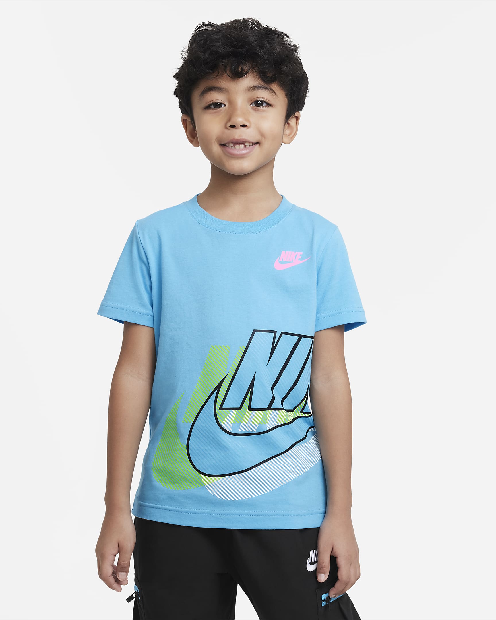 Nike Futura Sidewinder Tee Little Kids' T-Shirt. Nike.com