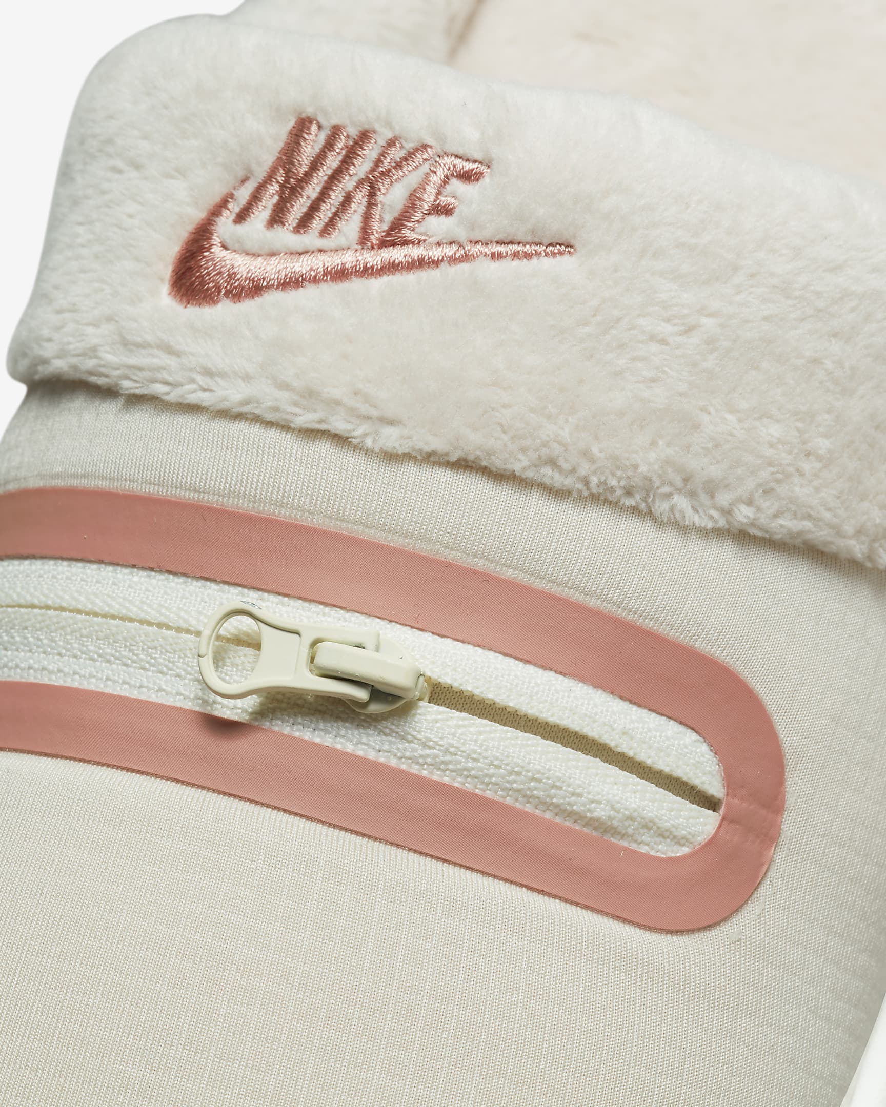 Nike Burrow Women's Slippers - Light Orewood Brown/Sail/Rose Whisper