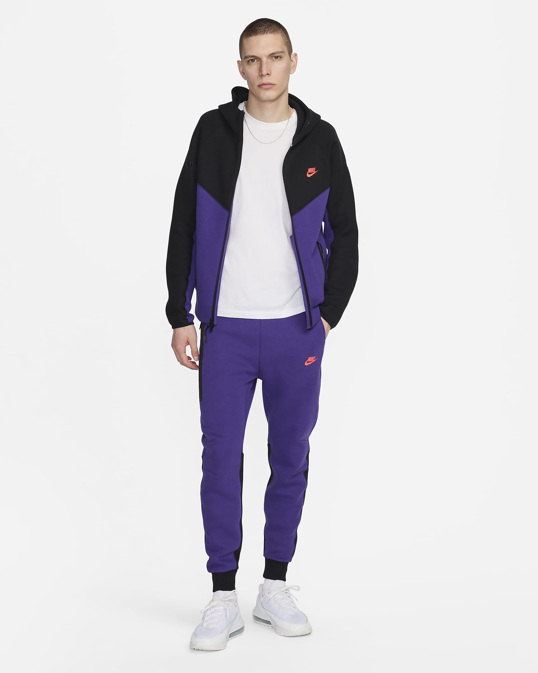 Pantalon de jogging Nike Sportswear Tech Fleece pour homme - Field Purple/Noir