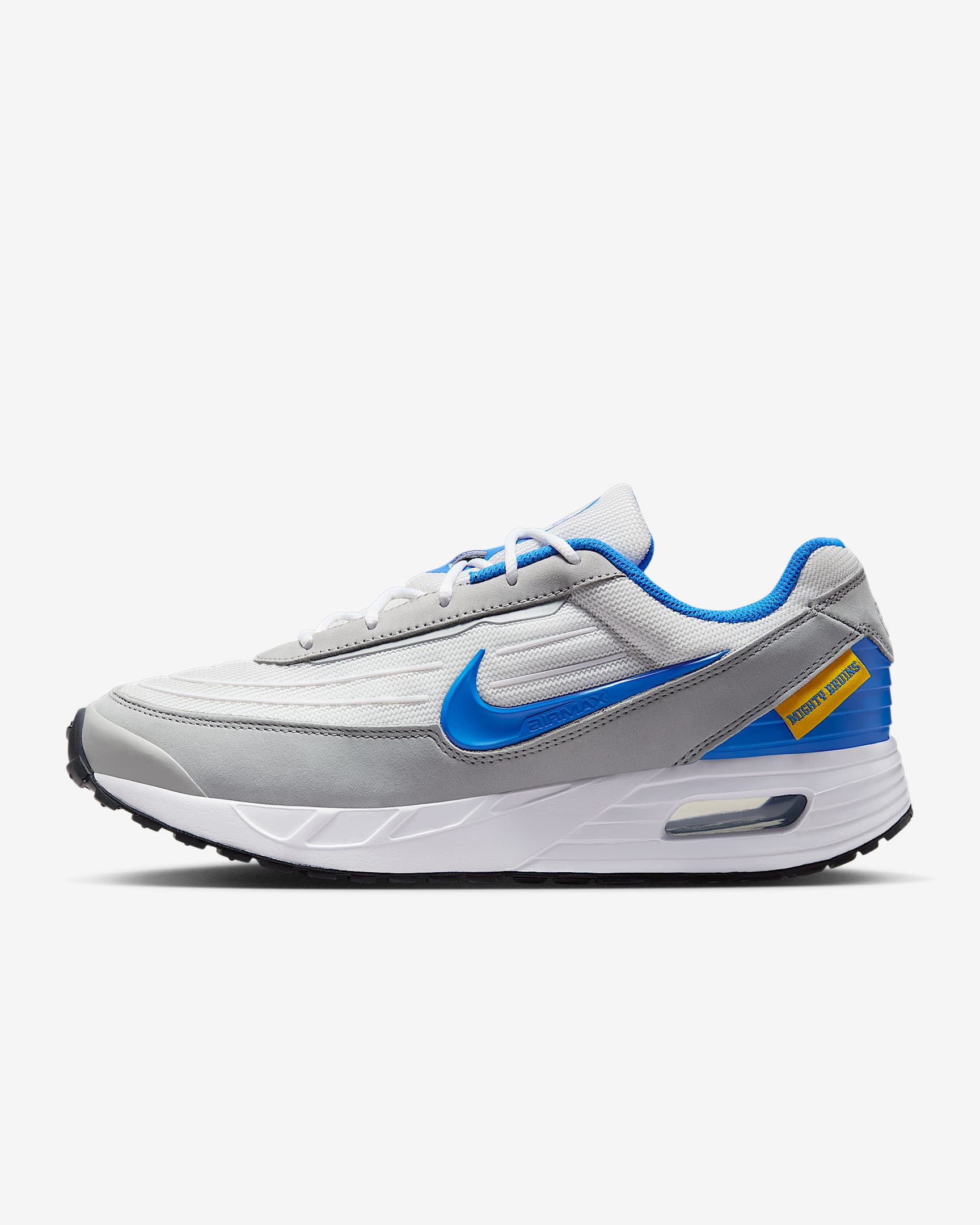 Nike College Air Max Verse (UCLA) Men's Shoes - White/Light Smoke Grey/Signal Blue