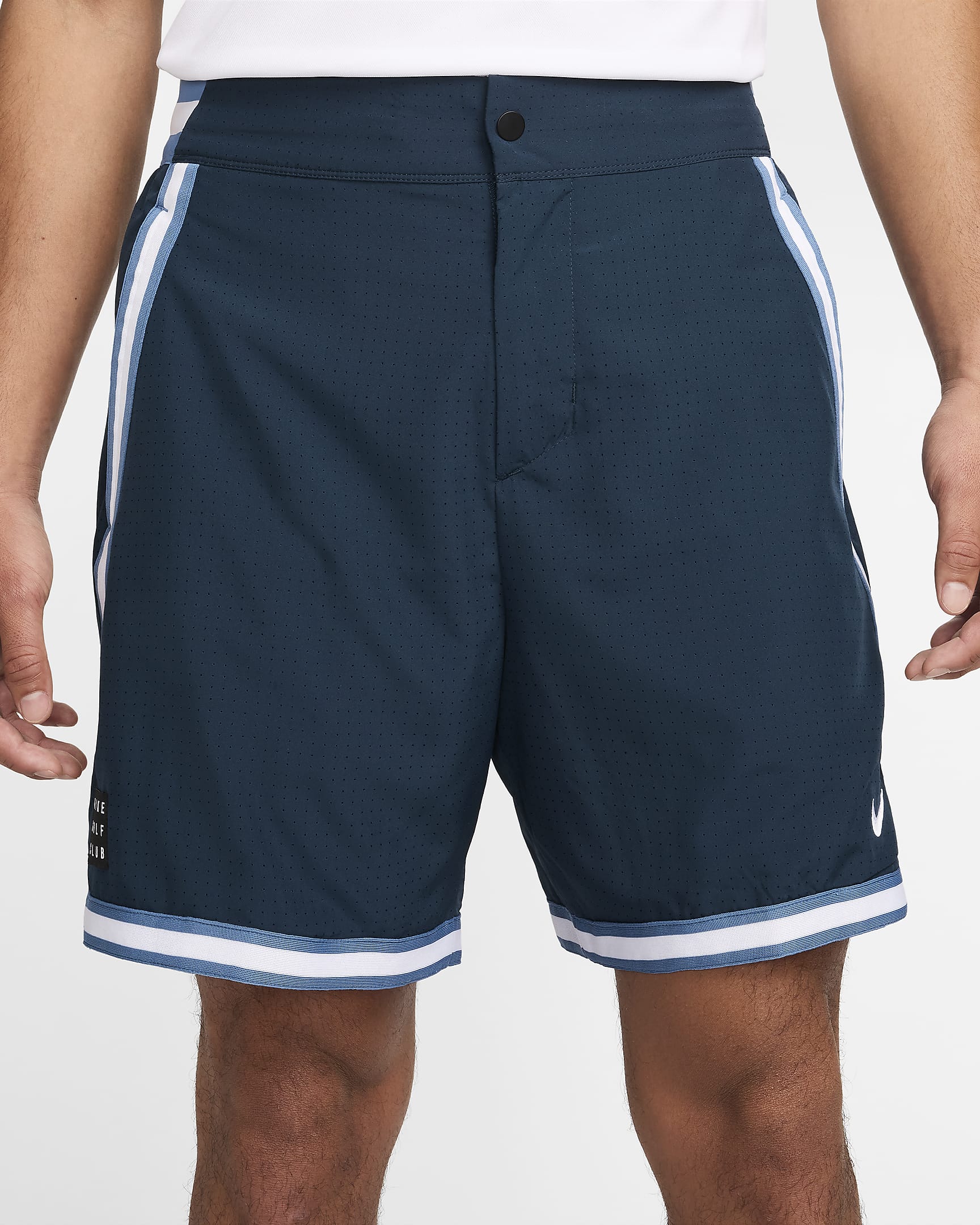 Nike Golf Club Dri-FIT-golfshorts til mænd - Armory Navy/Armory Navy/hvid