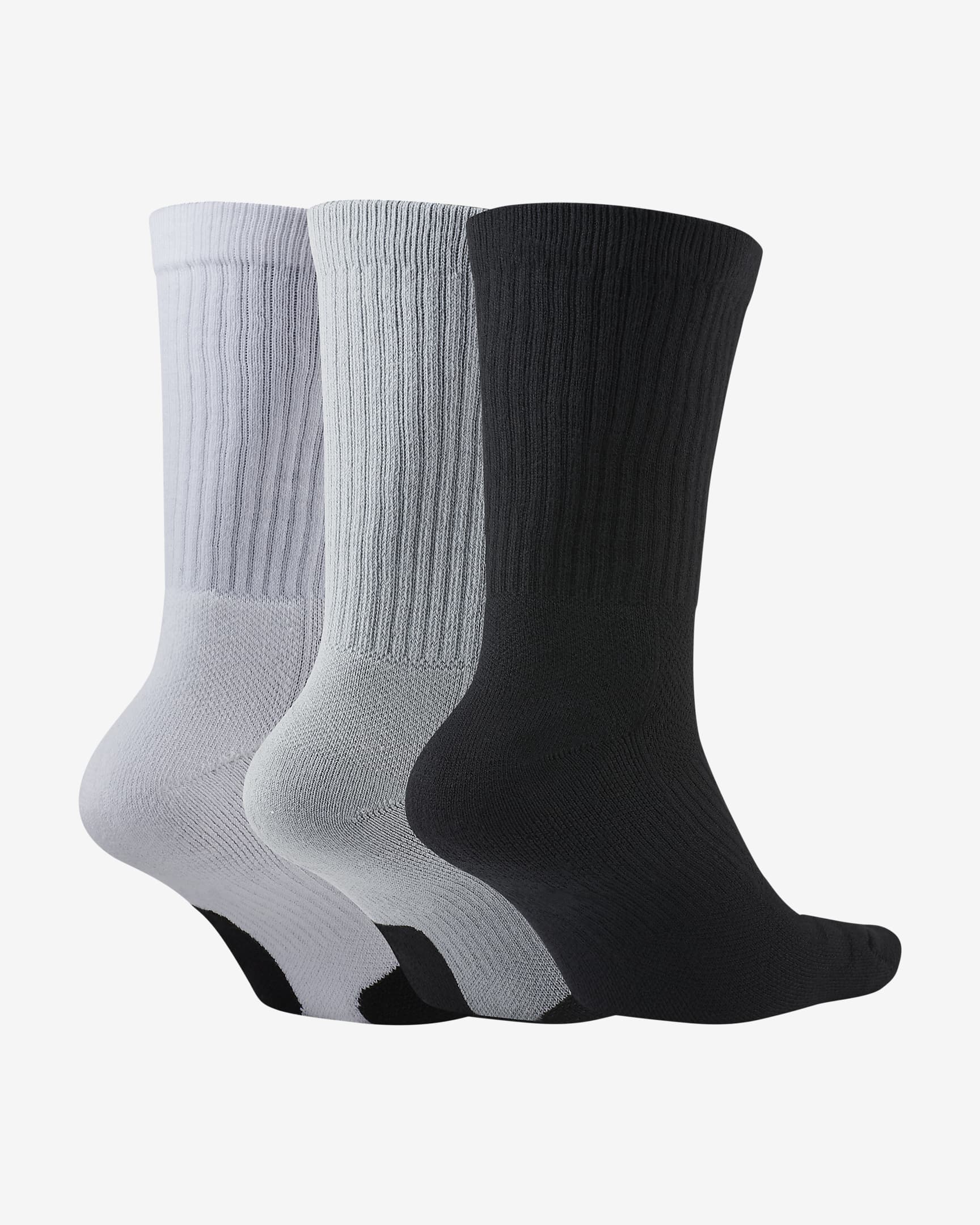 Nike Everyday Crew Basketball Socks (3 Pair) - Multi-Color