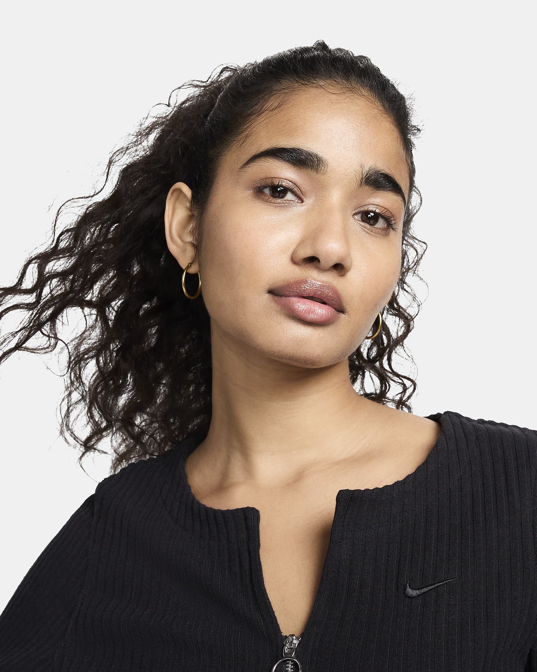 Nike Sportswear Chill Knit Women's Slim Full-Zip Ribbed Cardigan. Nike NL