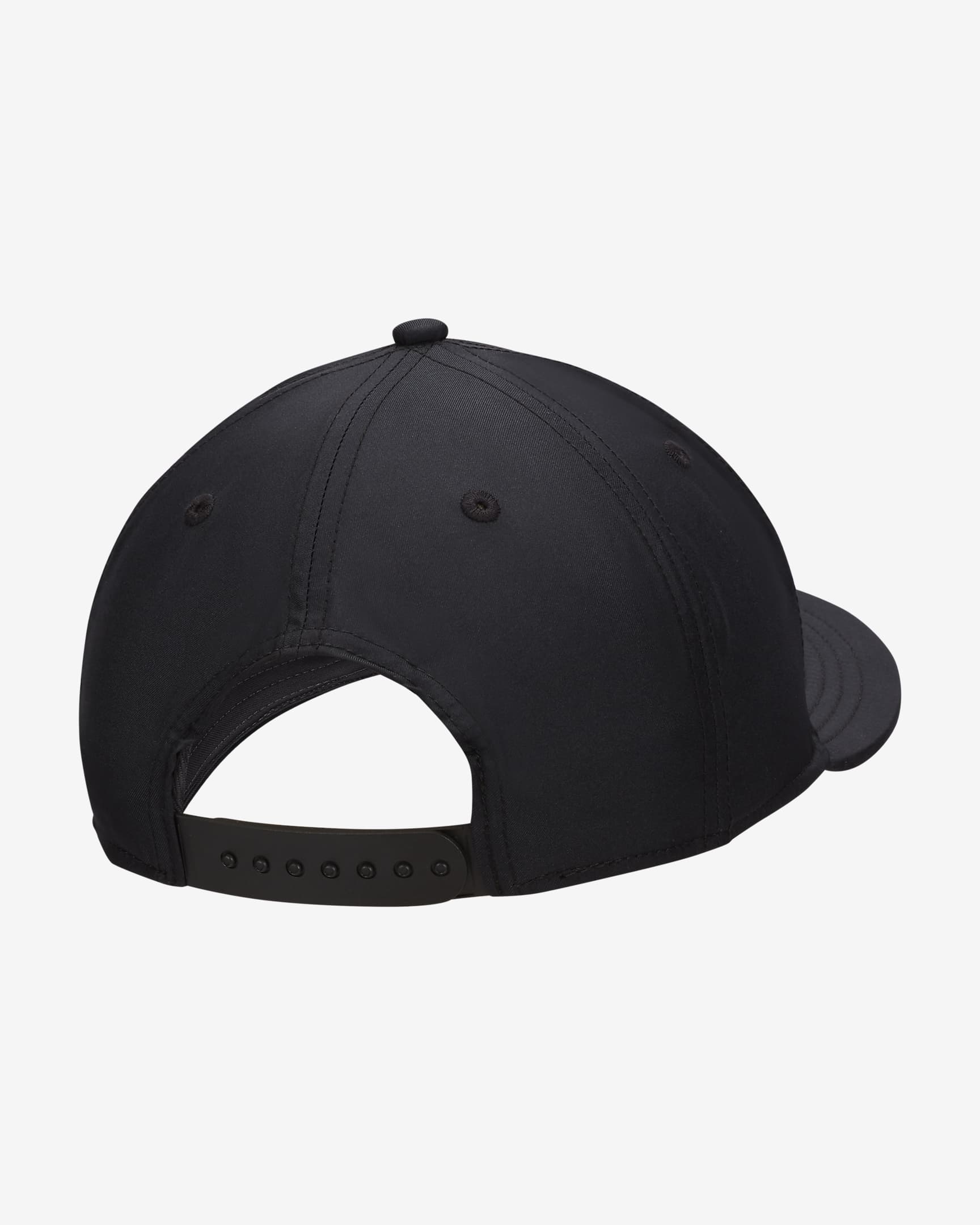 Nike Pro Structured Round Bill Cap - Black/Anthracite/White