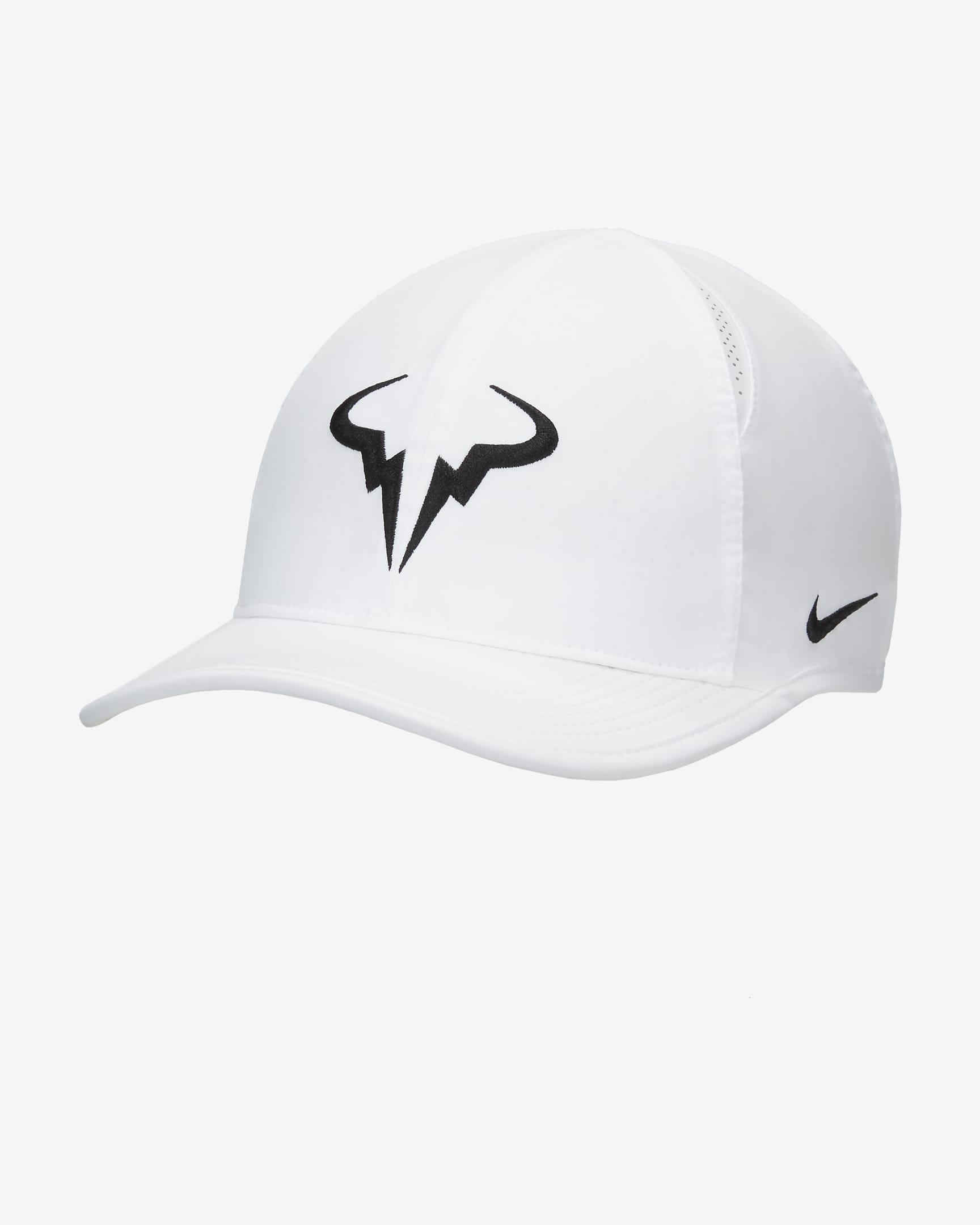 Cappello Rafa essenziale Nike Dri-FIT Club - Bianco/Nero