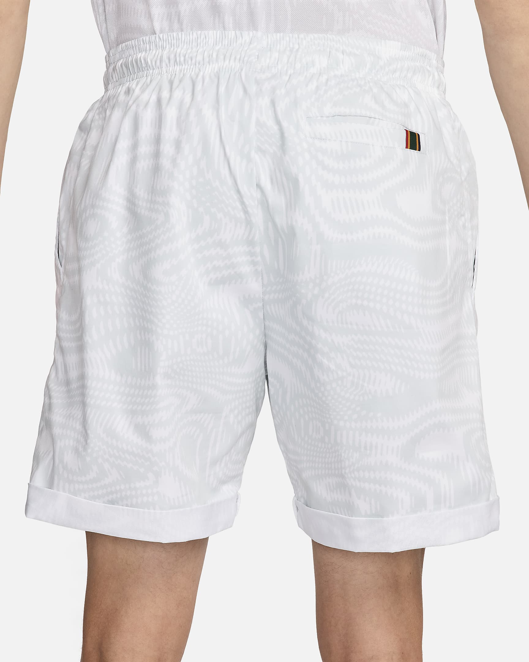 Short de tennis Dri-FIT NikeCourt Heritage 15 cm pour homme - Blanc