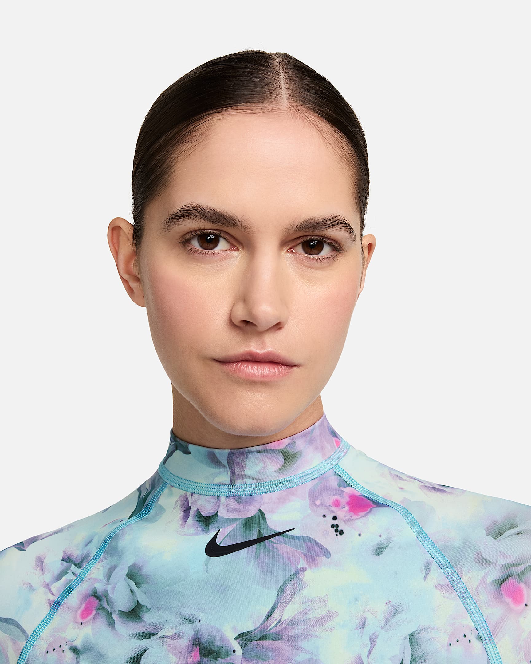 Nike Swim Hydralock Fusion Women's LongSleeve OnePiece Swimsuit.