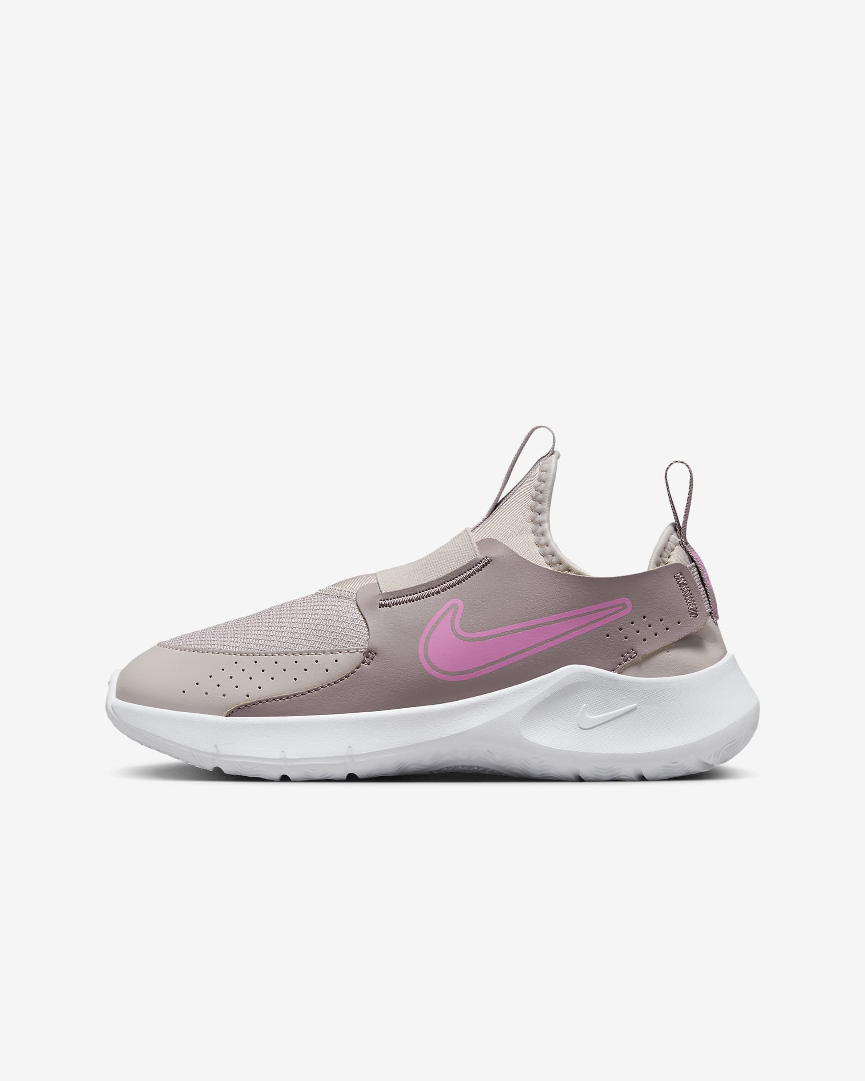 Nike Flex Runner 3-løbesko til vej til større børn - Platinum Violet/Violet Ore/hvid/Playful Pink