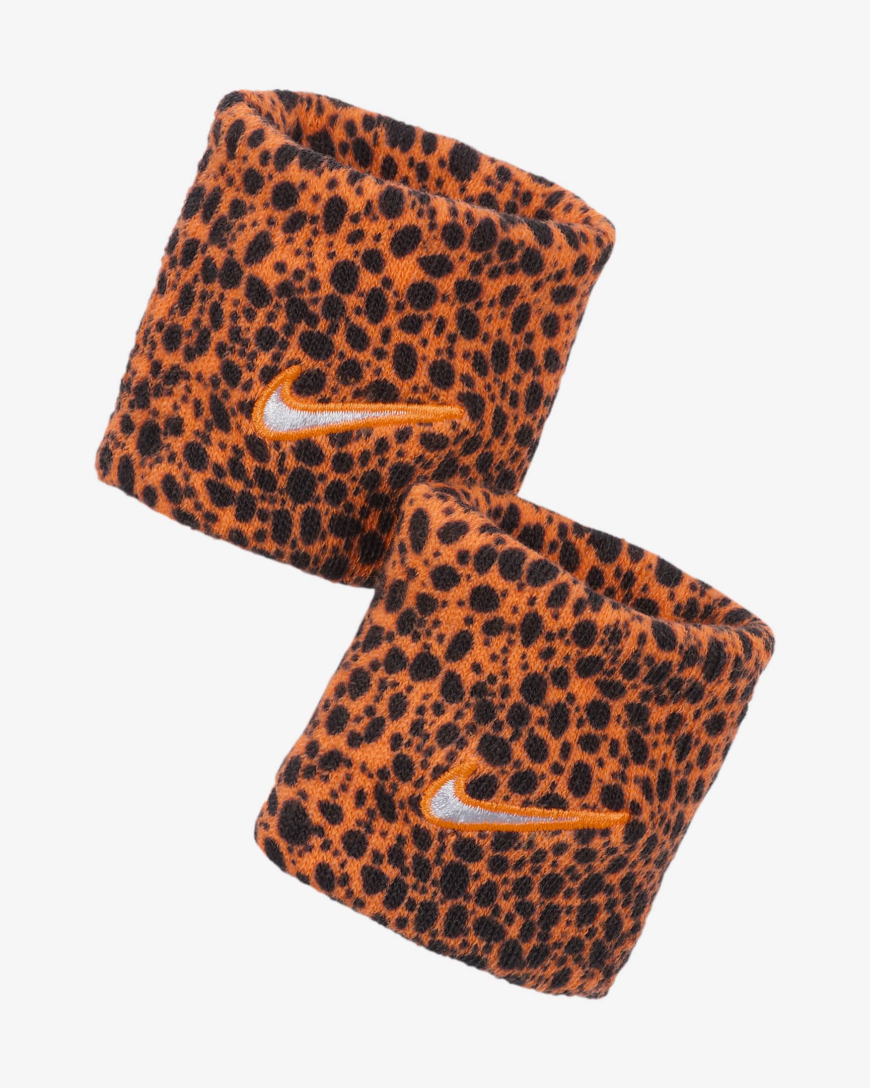 Nike Wristbands (2-Pack) - Total Orange/Dark Obsidian