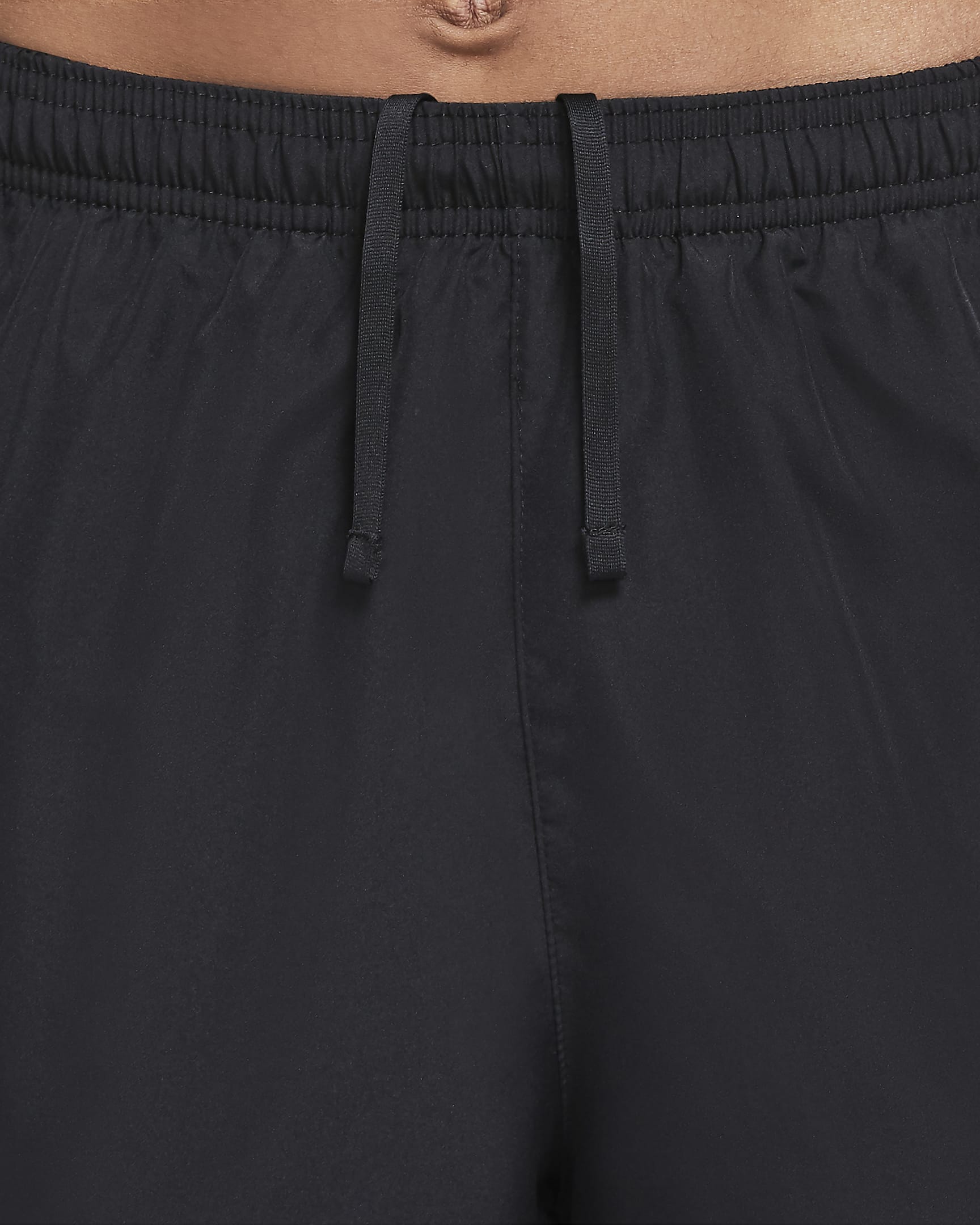 Nike Challenger Wild Run Men's Graphic Running Shorts - Black/Black/White