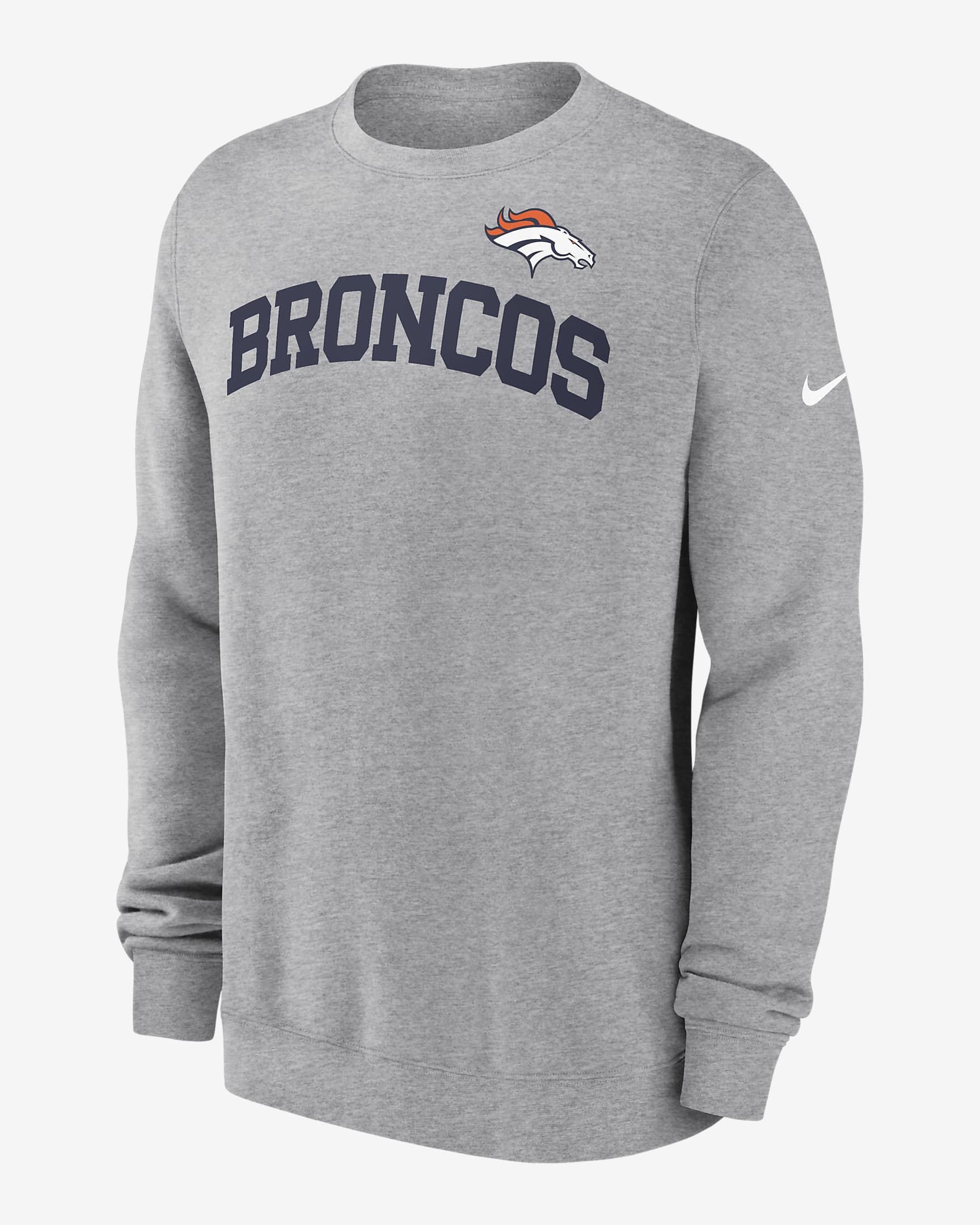 Denver Broncos Club Men's Nike NFL Pullover Crew.