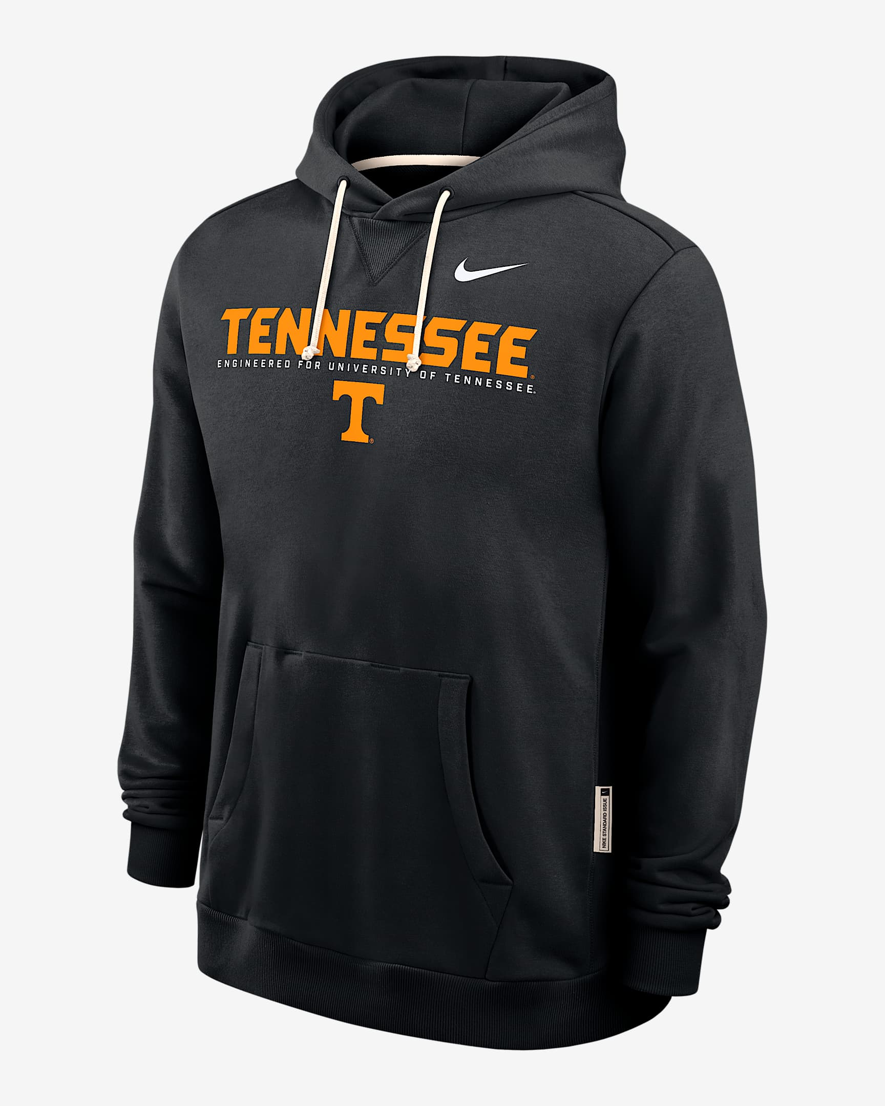 Sudadera con gorro sin cierre universitaria Nike Dri-FIT para hombre Tennessee Sideline - Negro