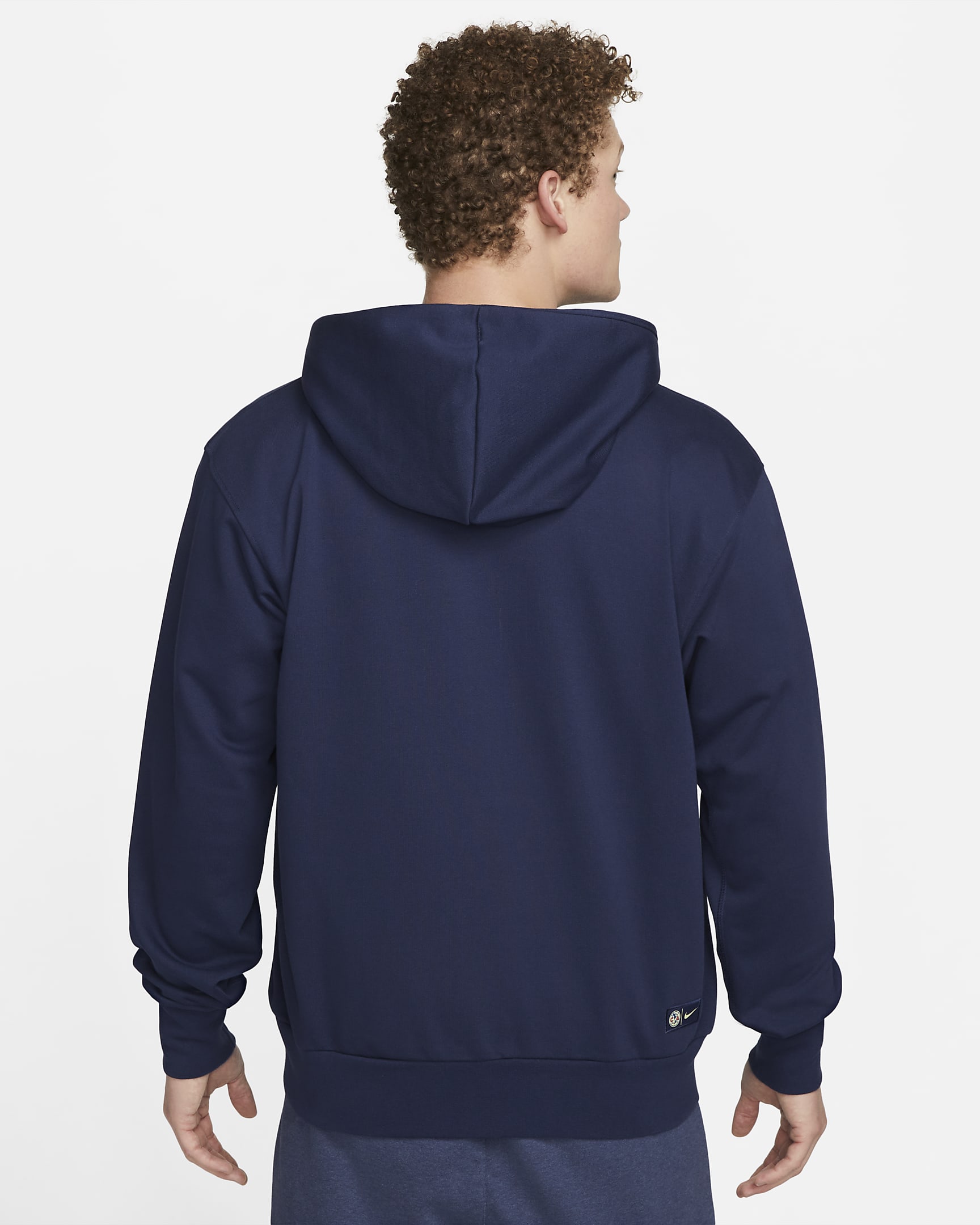 Club América Standard Issue Men's Nike Dri-FIT Soccer Full-Zip Hoodie - Midnight Navy/Habanero Red