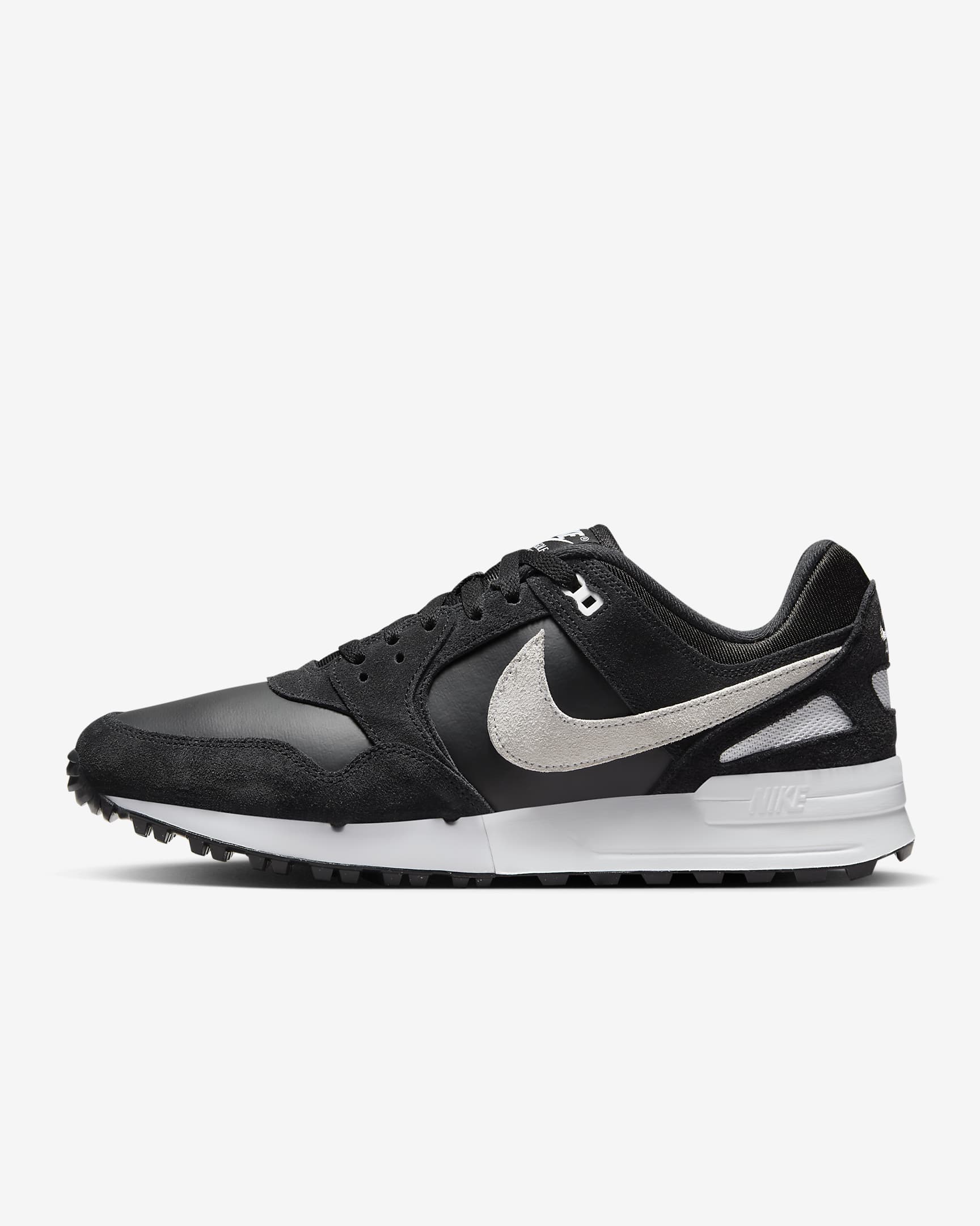 Air Pegasus '89 G golfcipő - Fekete/Fekete/Fehér