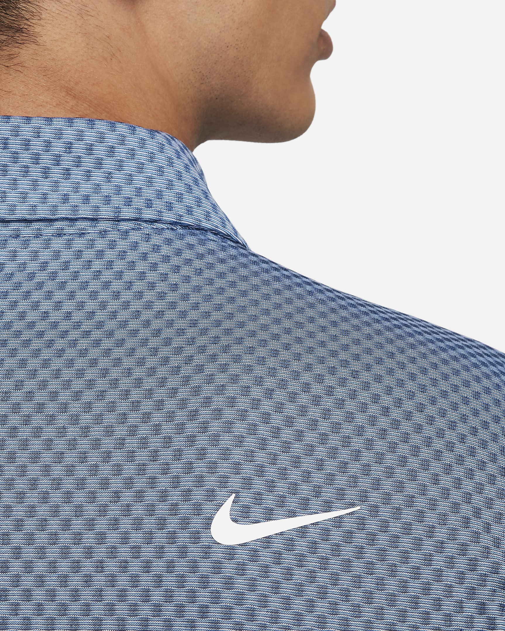 Nike Tour Men's Dri-FIT Golf Polo - Midnight Navy/Court Blue/University Blue/White