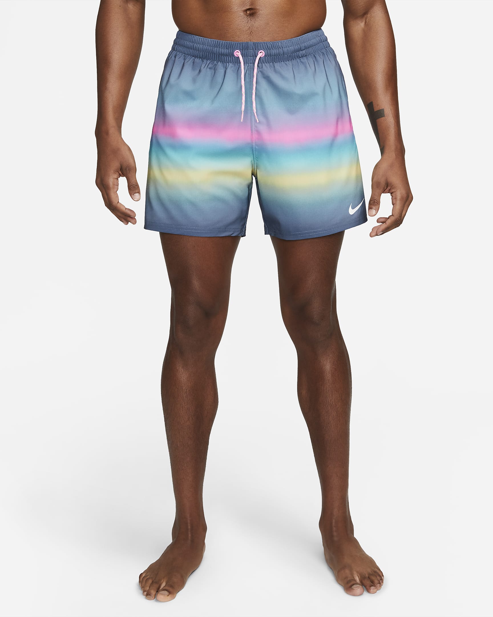 Traje de baño tipo short de voleibol de 13 cm para hombre Nike - Azul relámpago