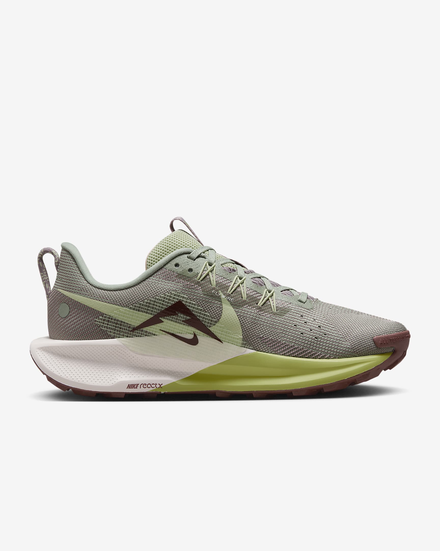 Nike Pegasus Trail 5 Women's Trail-Running Shoes - Jade Horizon/Crimson Tint/Light Violet Ore/Sail