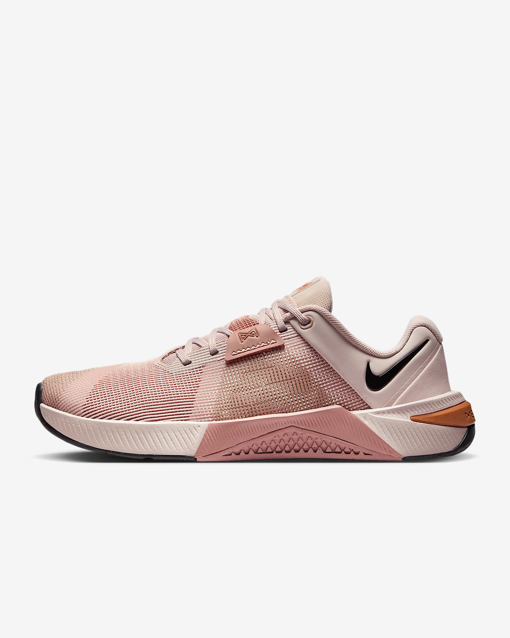 Nike Metcon 10-træningssko til kvinder - Silt Red/Particle Pink/Metallic Silver/sort