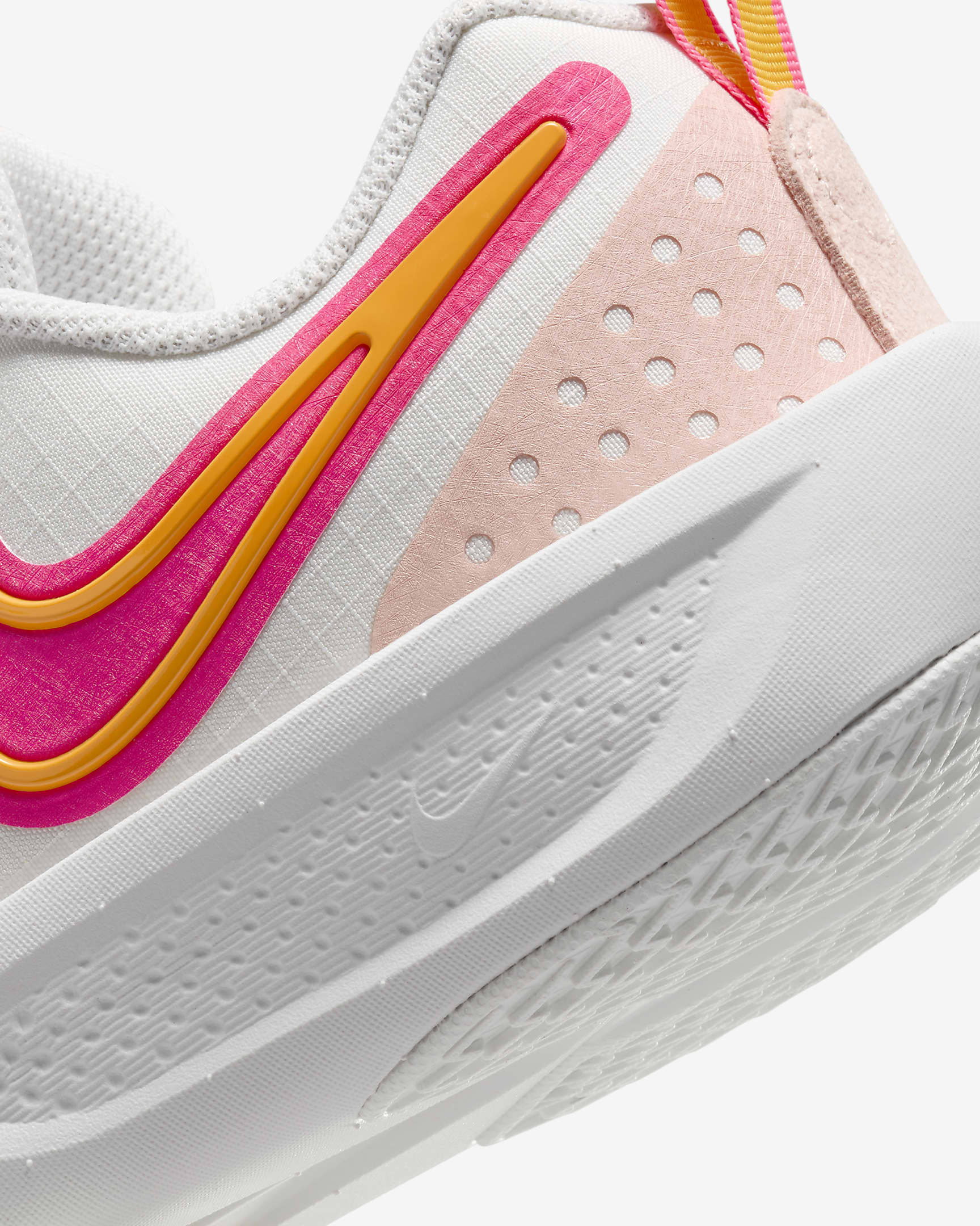 Nike G.T. Cut 3 Big Kids' Basketball Shoes - Summit White/Hyper Pink/University Gold/Arctic Orange