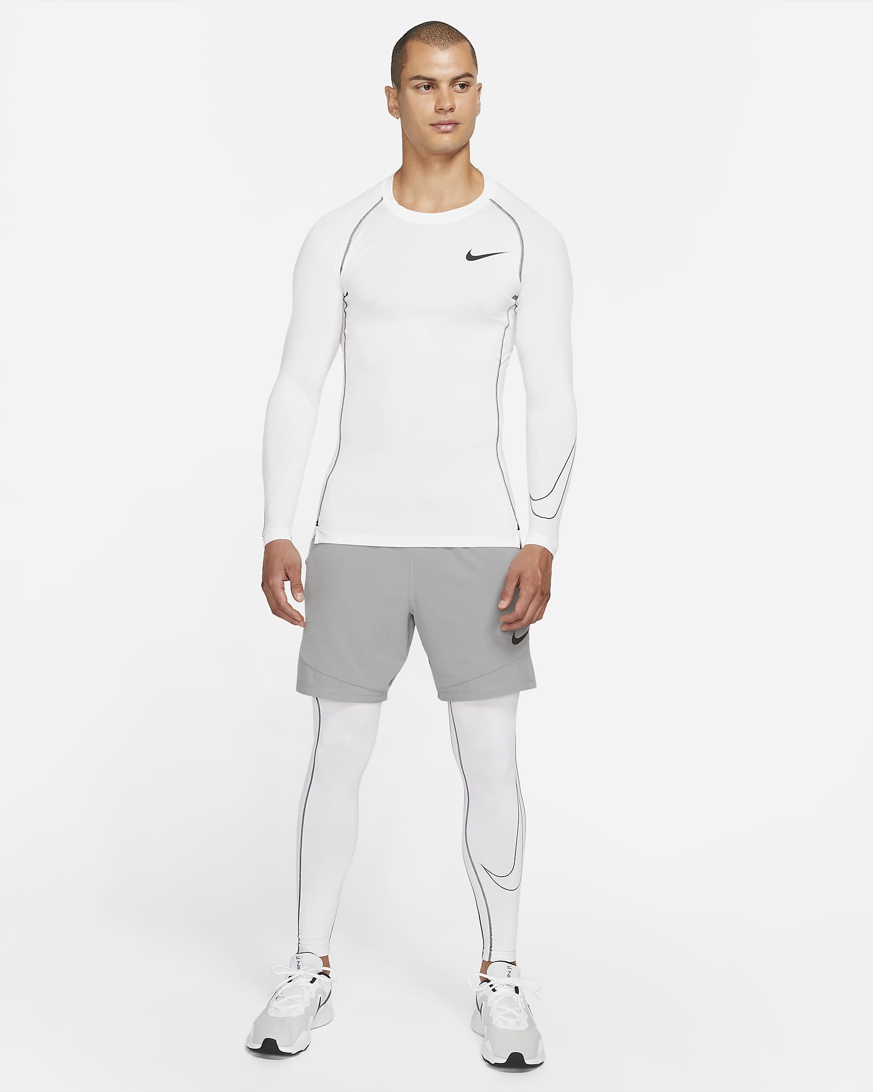 Nike Pro DriFIT Men's TightFit LongSleeve Top. Nike UK