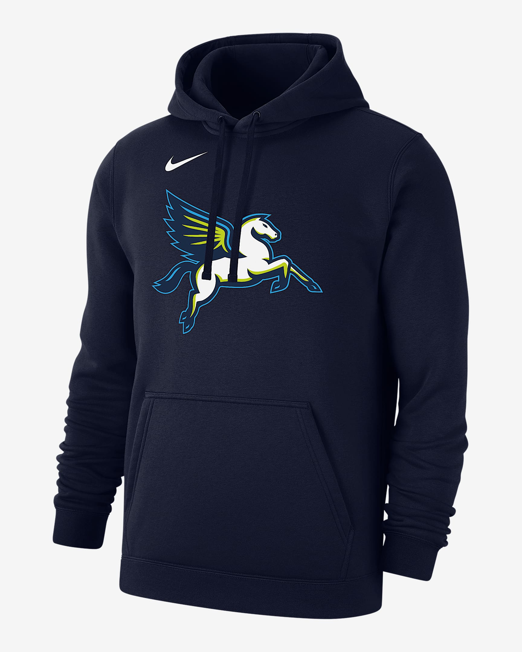 Dallas Wings Club Men's Nike WNBA Fleece Pullover Hoodie - Navy