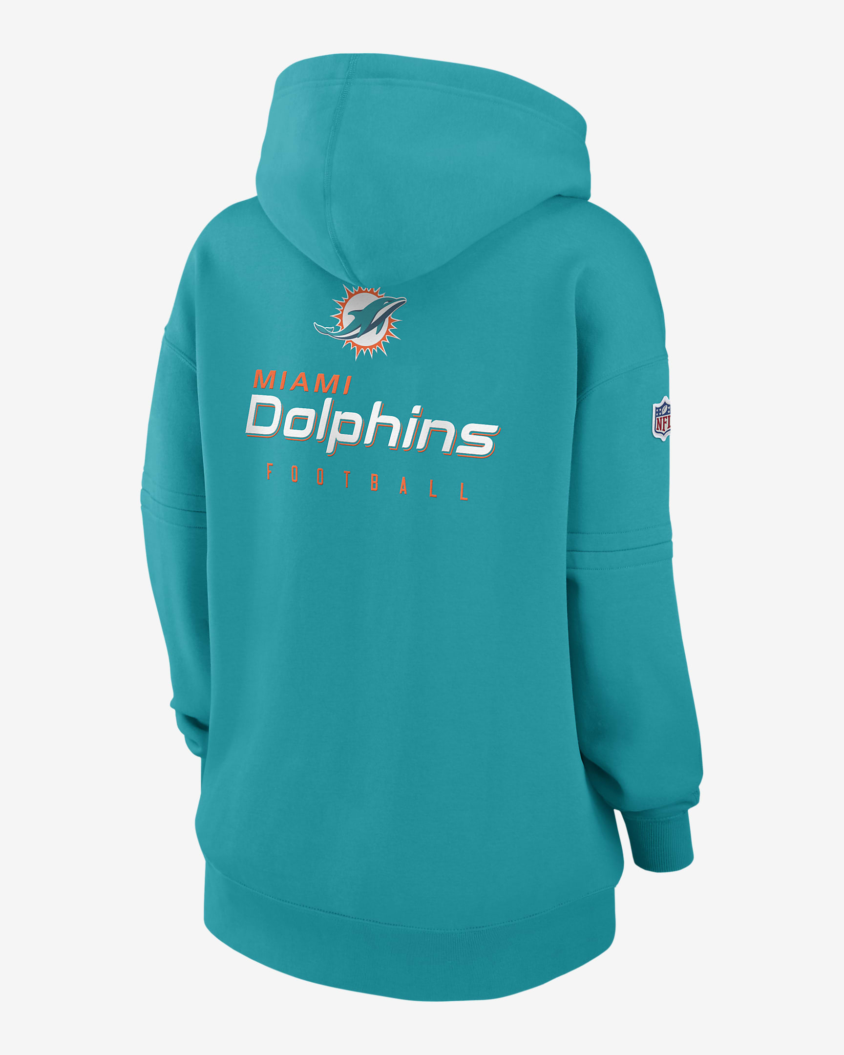 Nike Sideline Club (NFL Miami Dolphins) Women's Pullover Hoodie. Nike.com