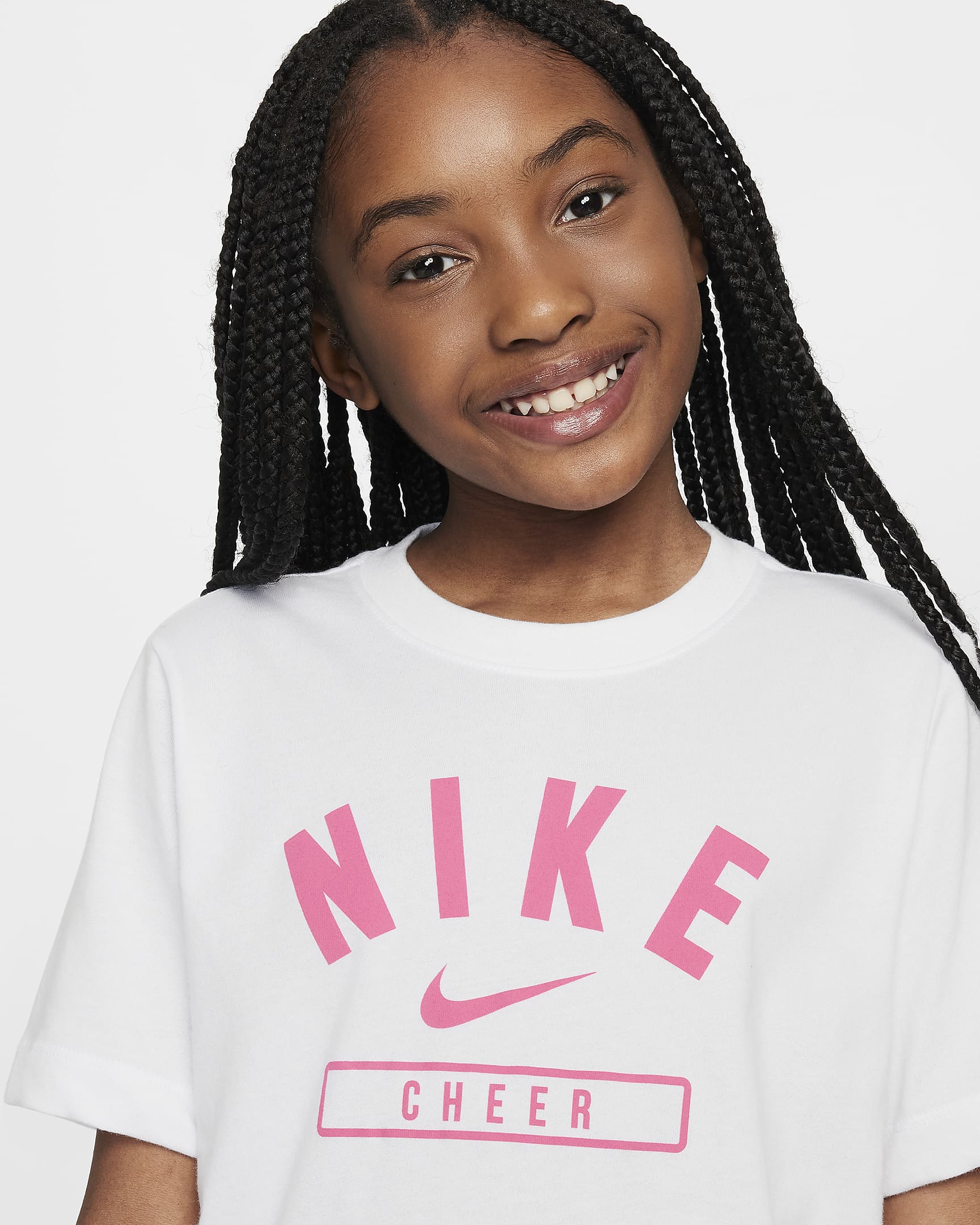 Nike Big Kids' (Girls') Cheer T-Shirt. Nike.com