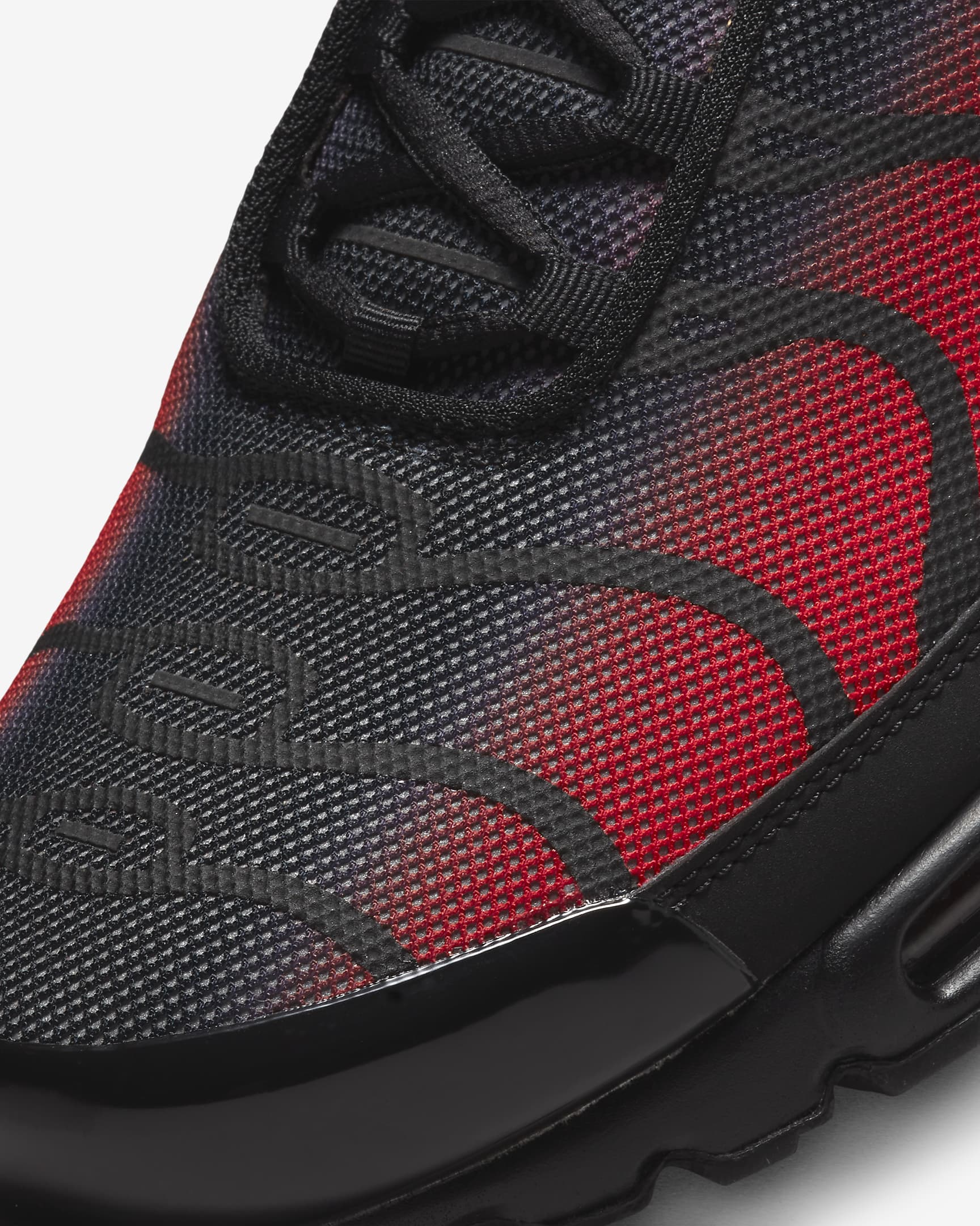 Sko Nike Air Max Plus för män - University Red/Svart